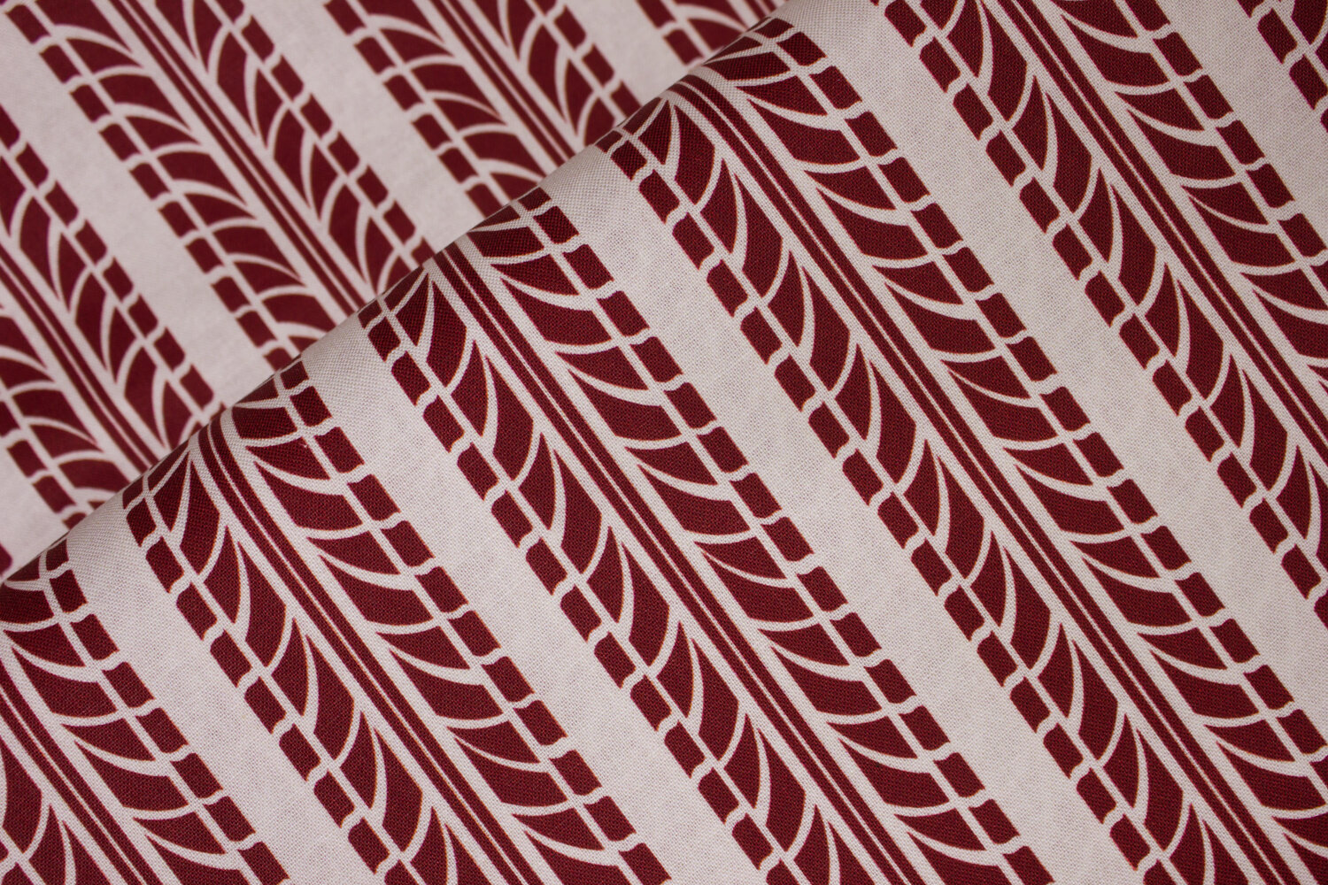 SPECIALTY FABRICS ROOM:  Tire Tread Red on Cream Coordinate for Indian Motorcycle Panels by Riley Blake Fabrics