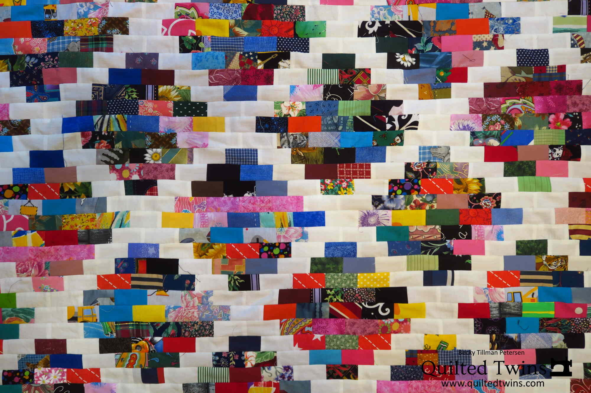 "Mosaic" using 1.5" strips update 