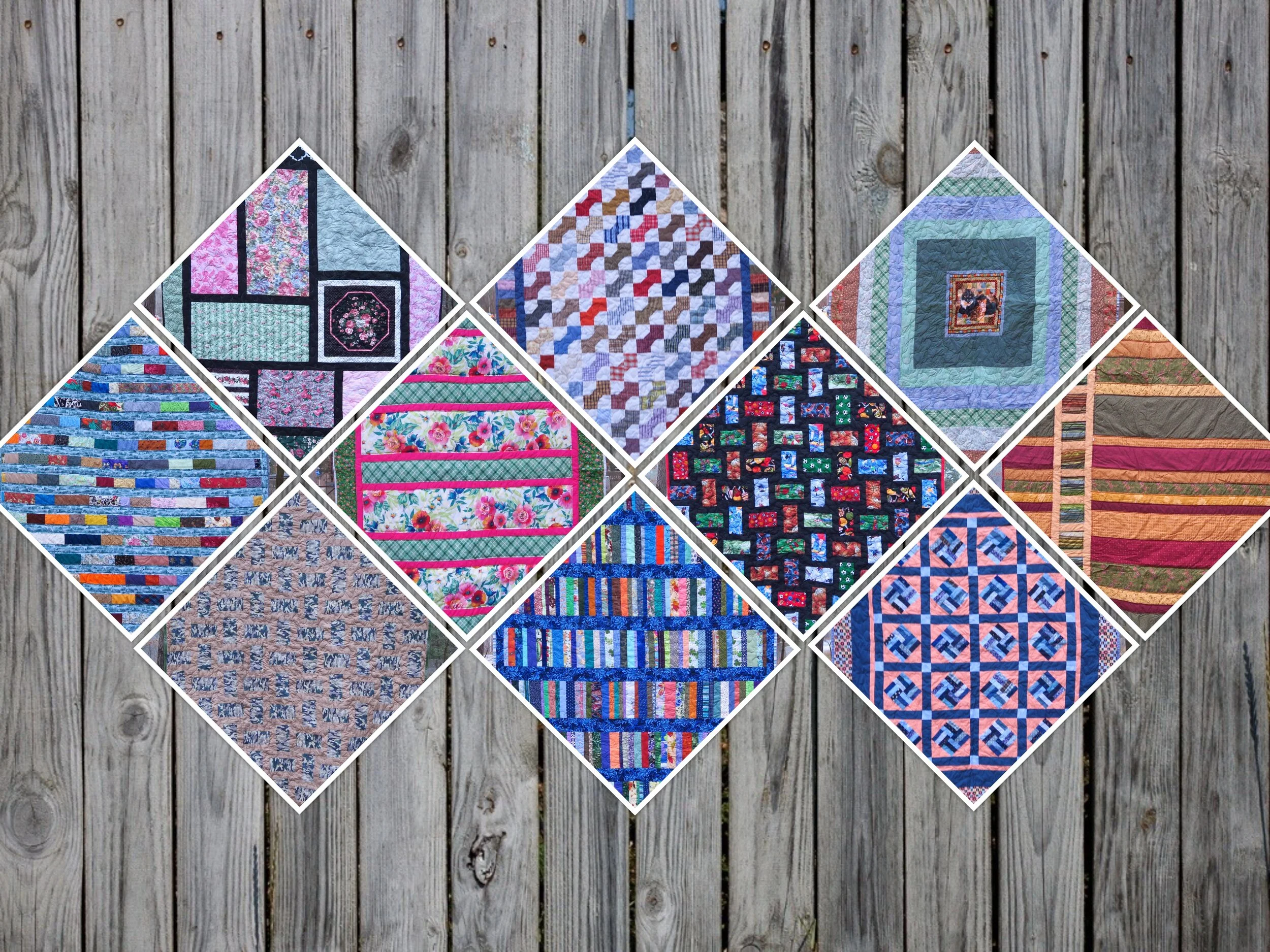 2020 Charity quilts - #61-70
