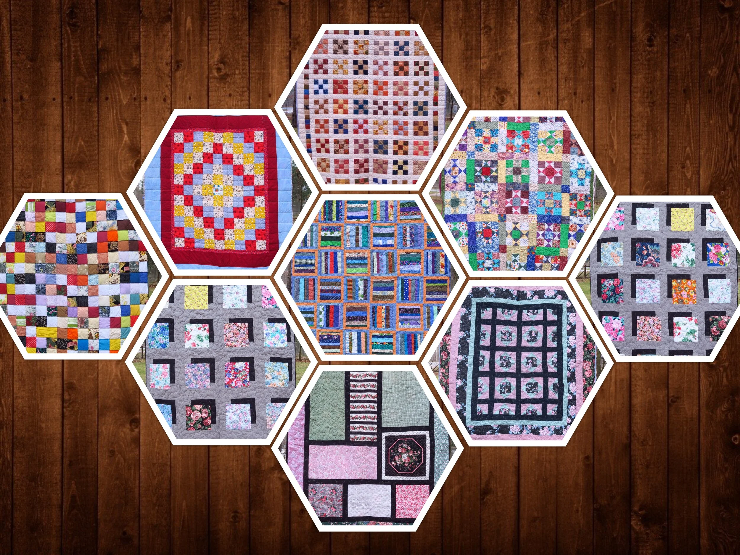 2020 Charity quilts - #71-80 