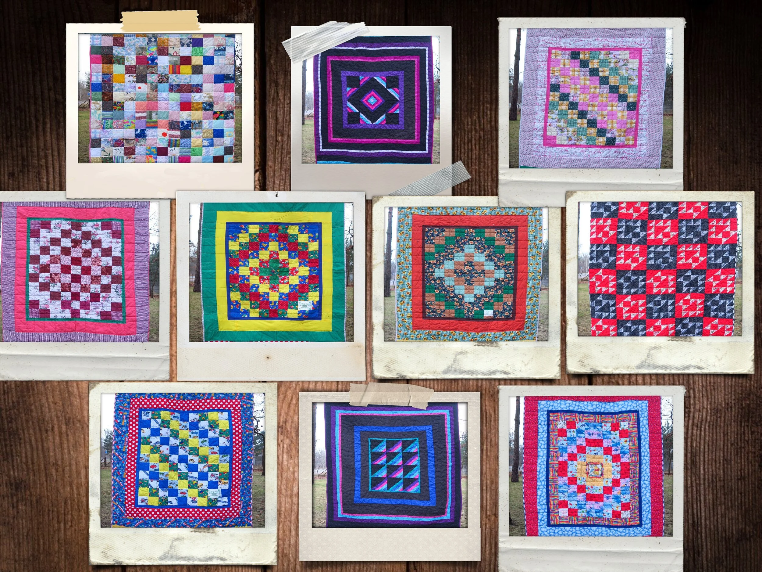 2020 Charity quilts - #91-100