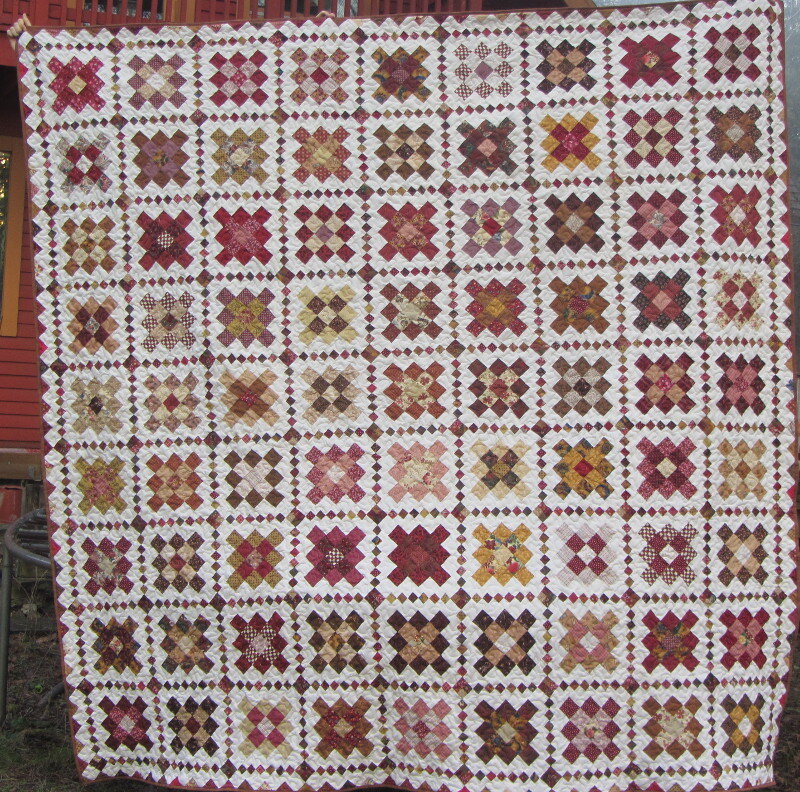 a gift I made in 2013 from a purchased pattern which is no longer available