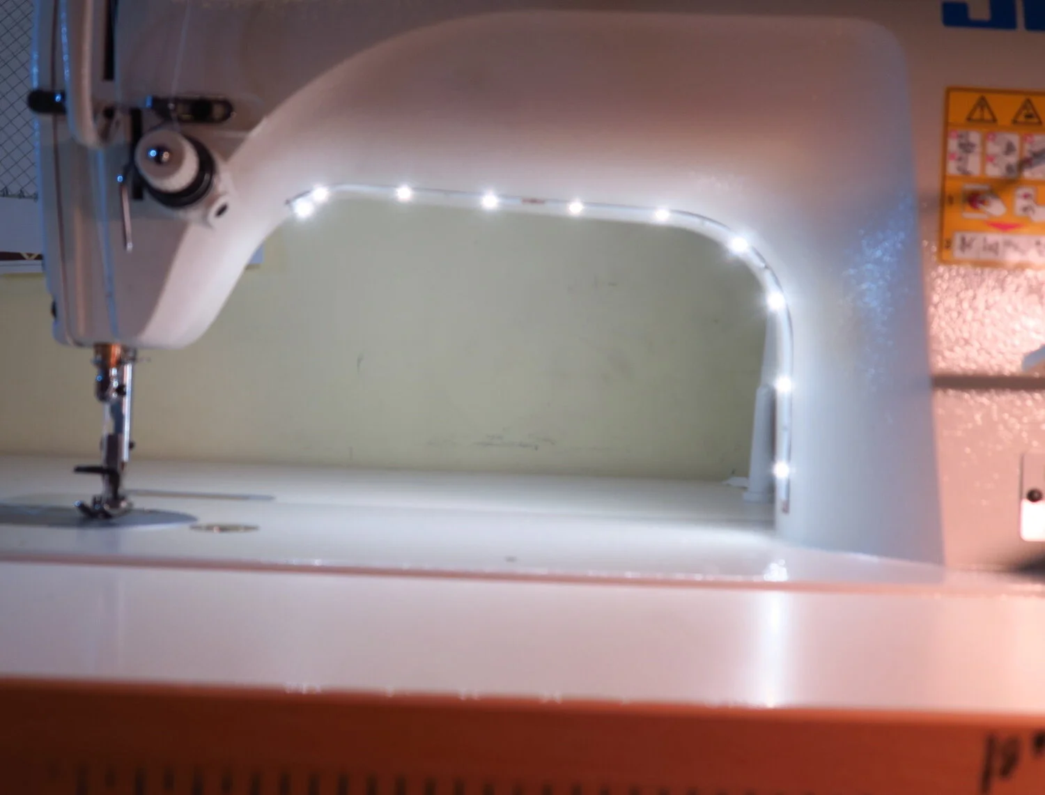 Fixing my Lighting on my Juki