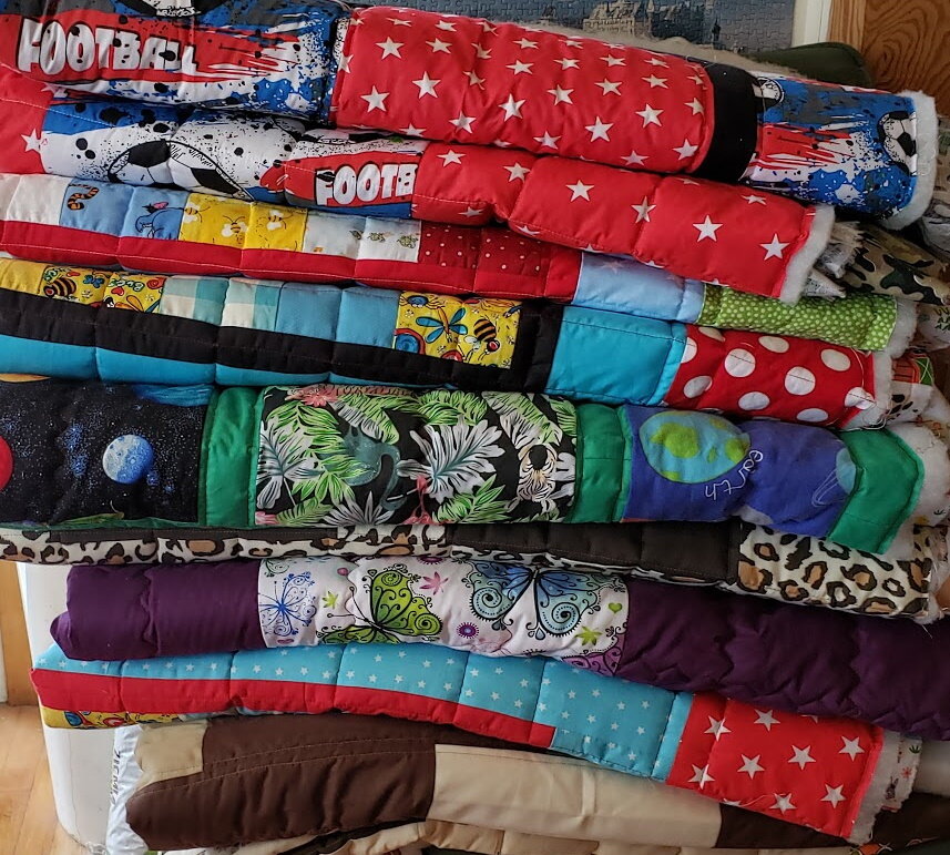 A 10 hour Charity Quilt Workday - Here's what was Accomplished