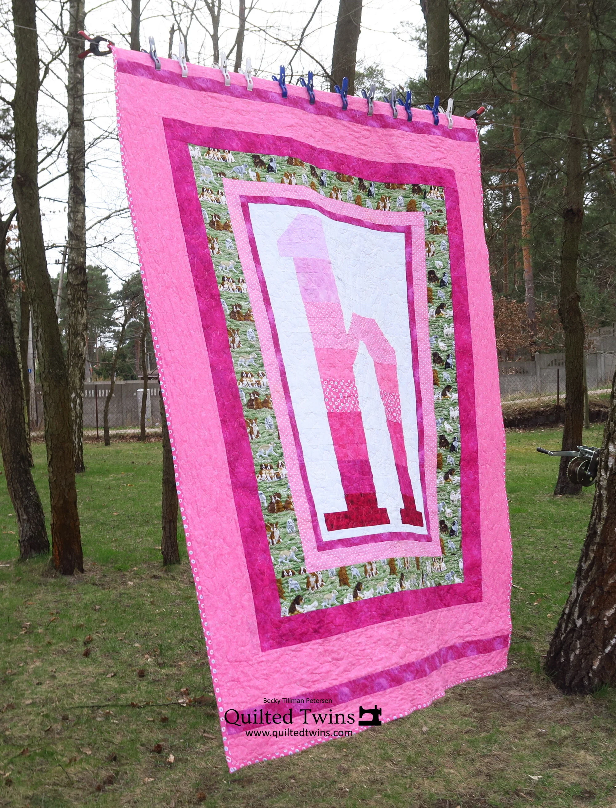 The Twin Project - part 4 - The "h" Quilt