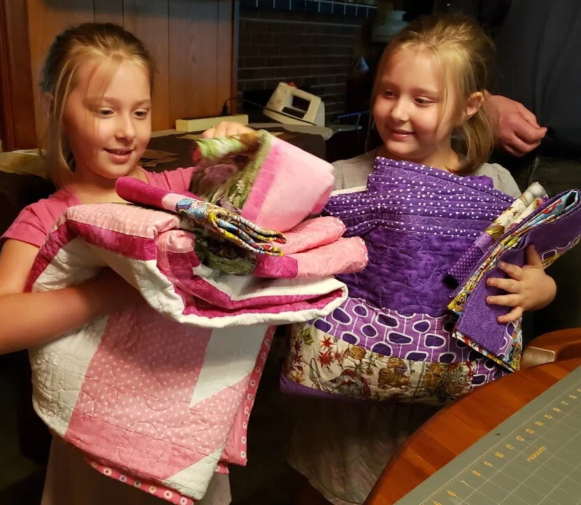 The Twins’ Quilts Delivered!