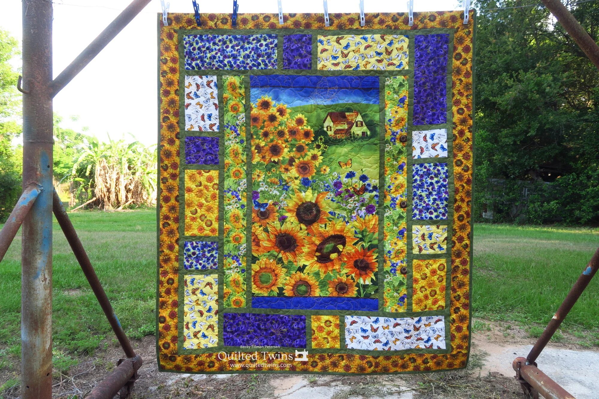 Rachael's got me working! Sunny Fields