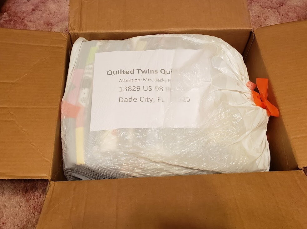 Another box!  I've been gifted...Again!