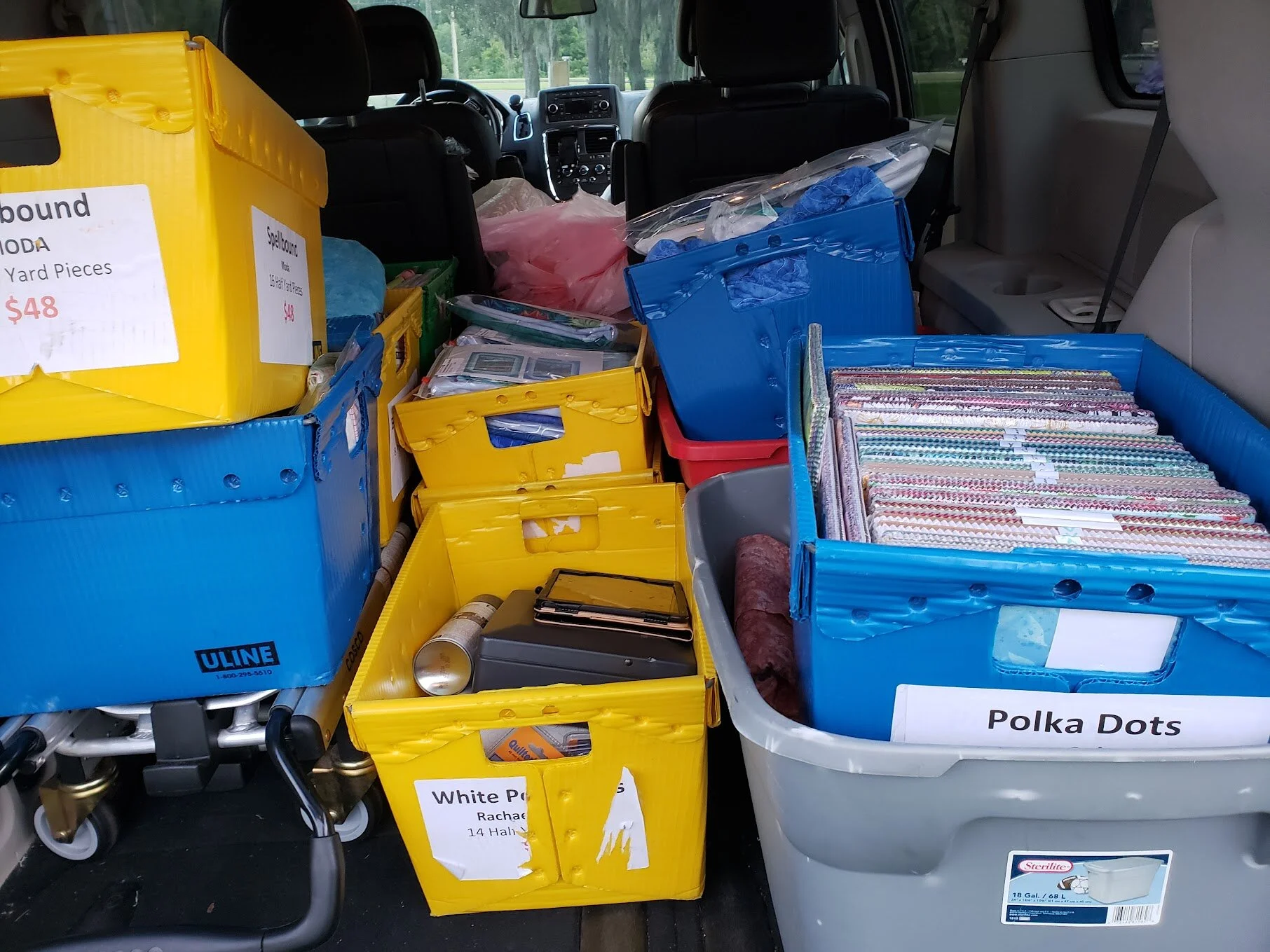 a "Modified Trunk Show" today in Hernando County, FL