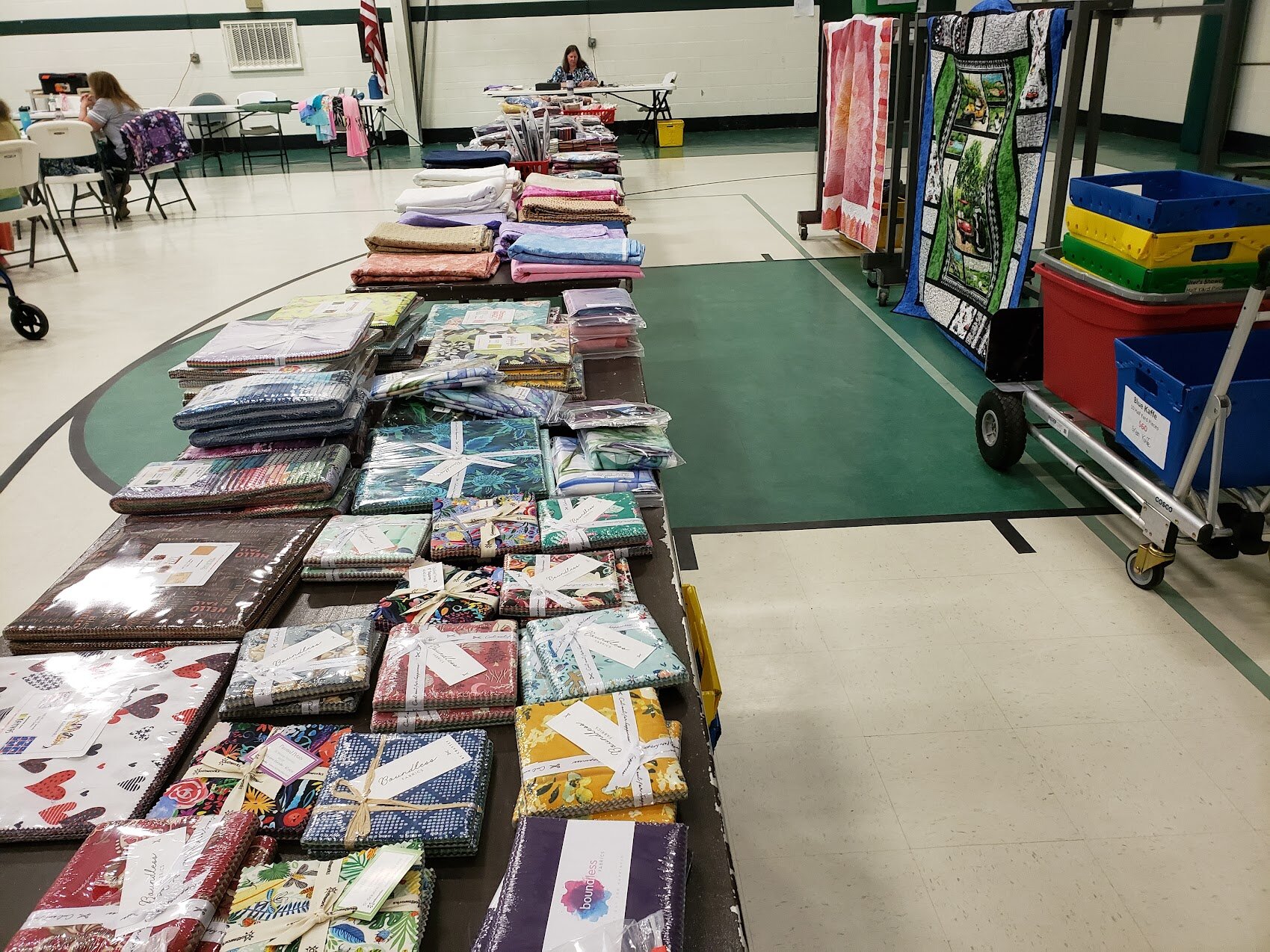 "Trunk Show"  - First Visit to a Quilt Guild!