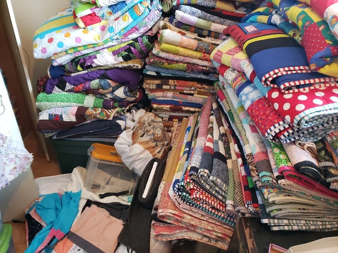 The Break-In - update on status of the charity quilts 