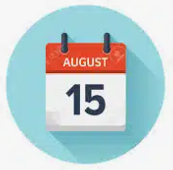 Cultural: August 15 - Day of Assumption/Armed Forces Day joint holiday 