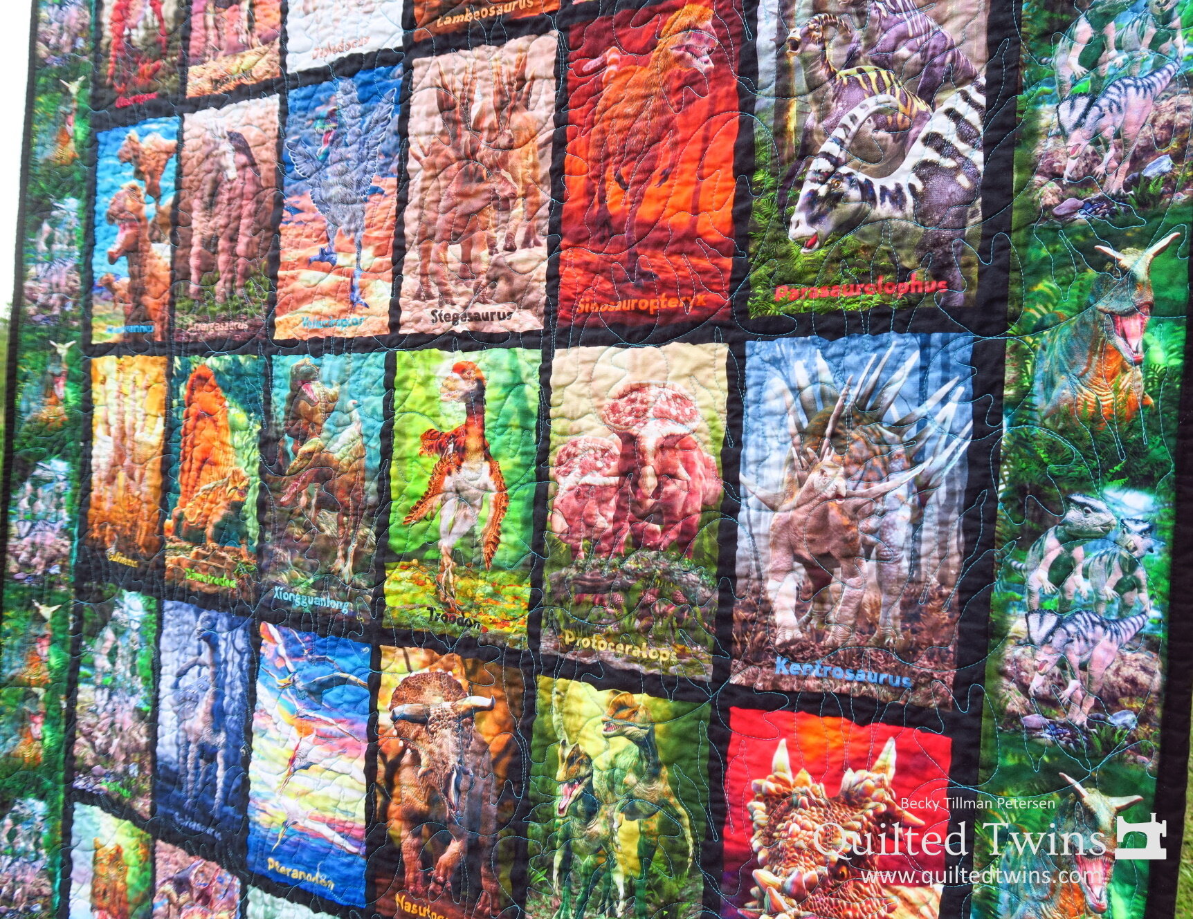 Another Gift Quilt - Dinosaurs!