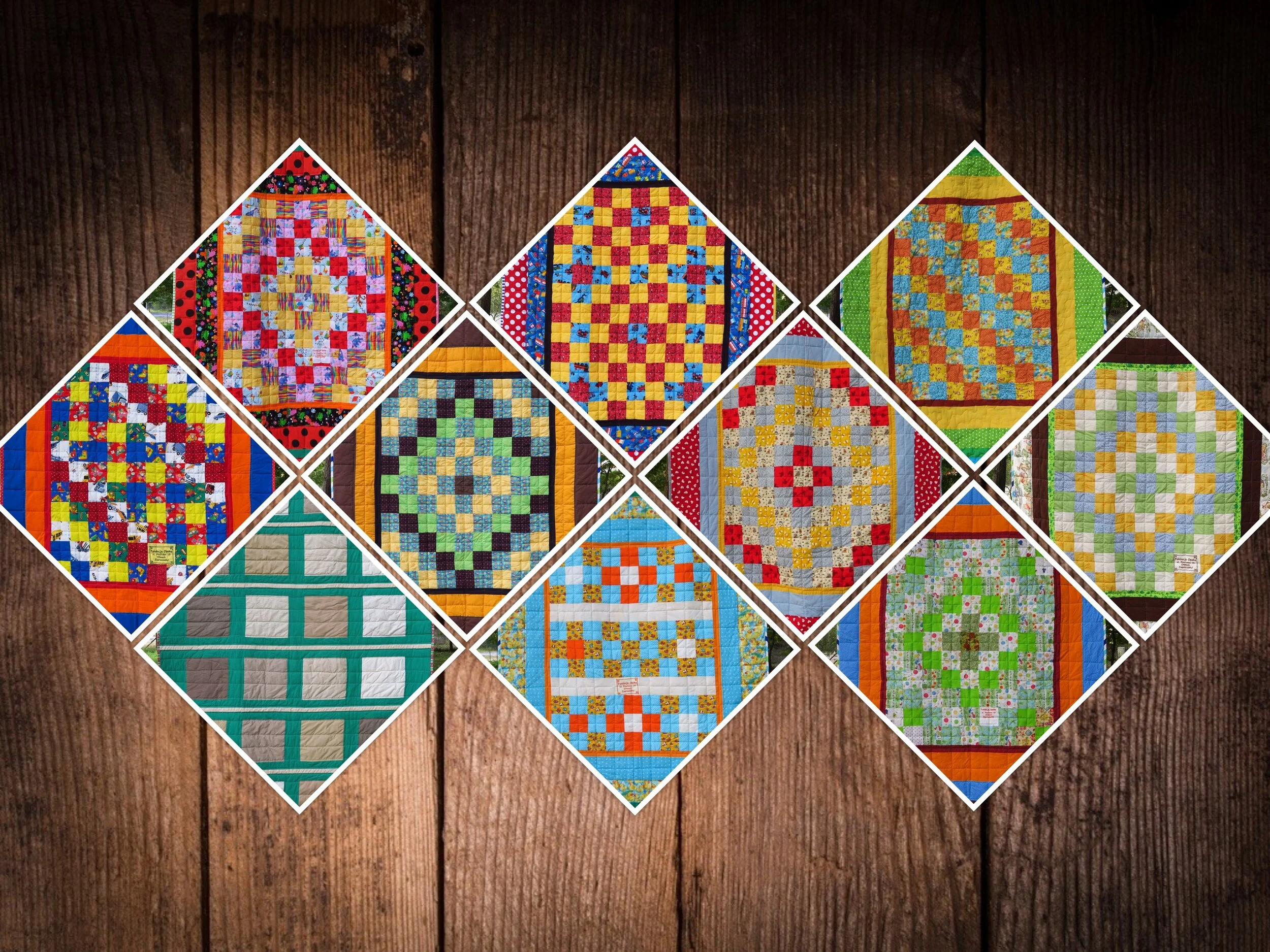 2021 Charity quilts #41-50