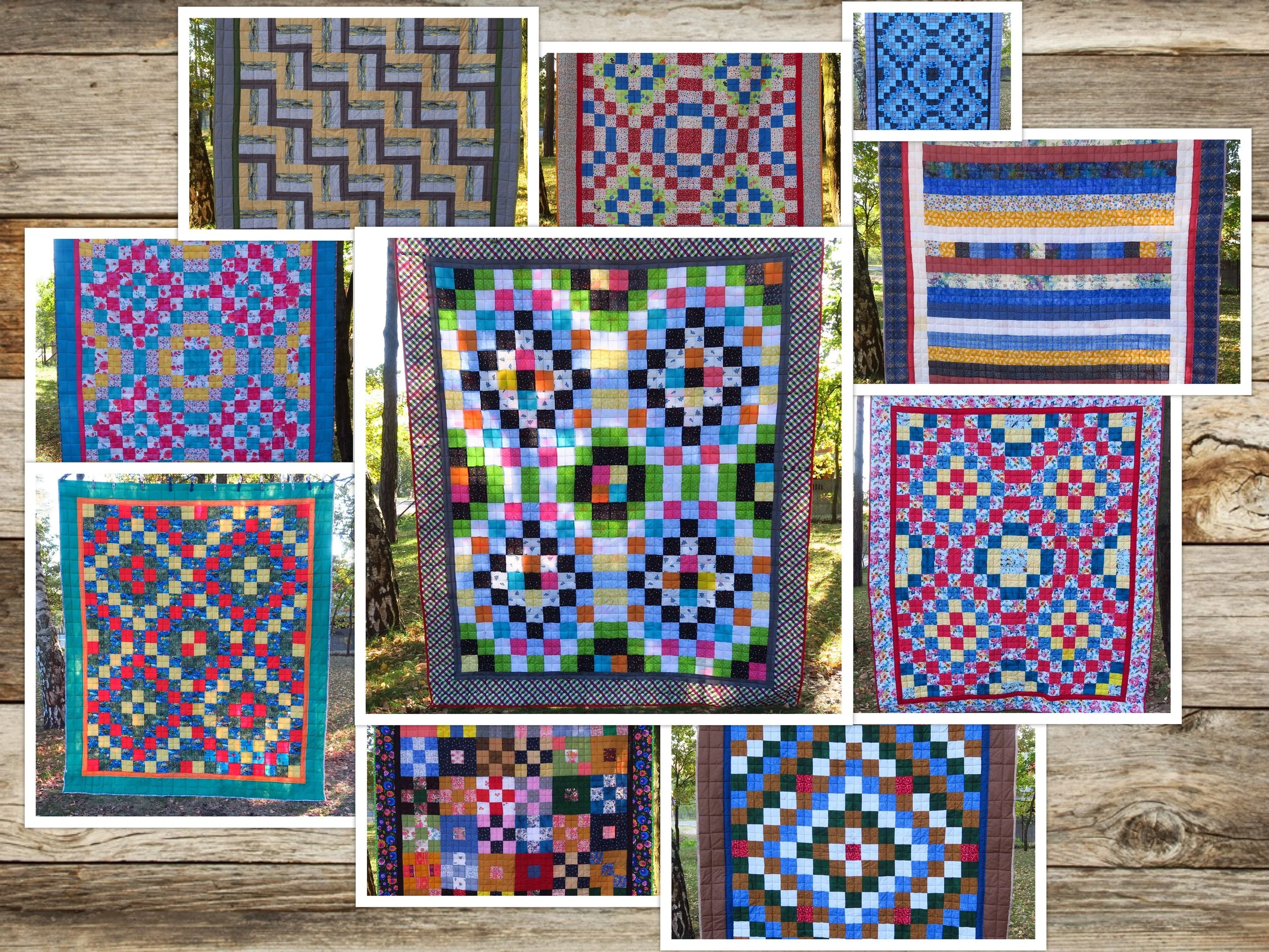 2021 charity quilts #91-100