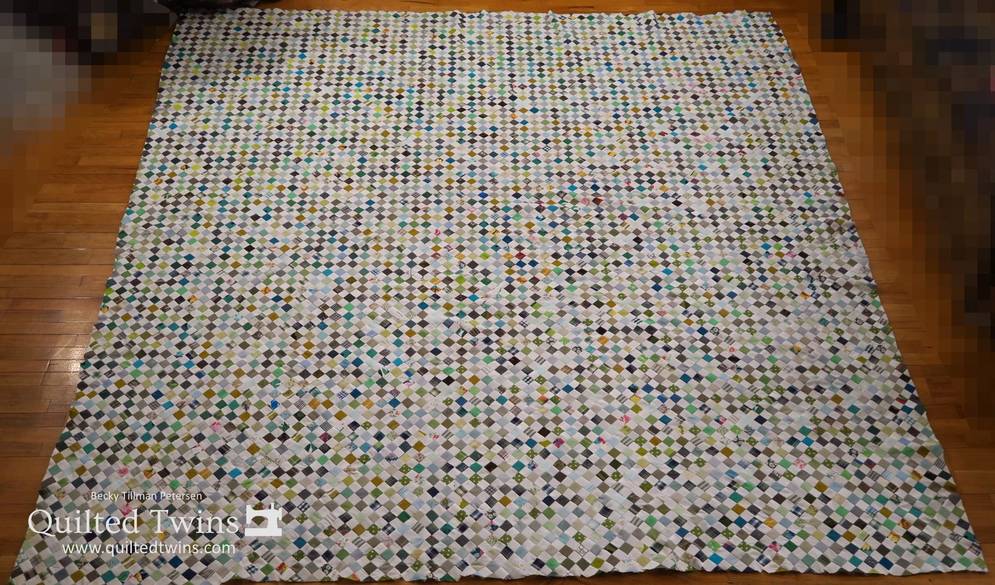 "Checkered"  - UP Greens #8 finally finished!