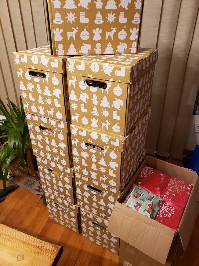 Anther Day of Wrapping and Shopping