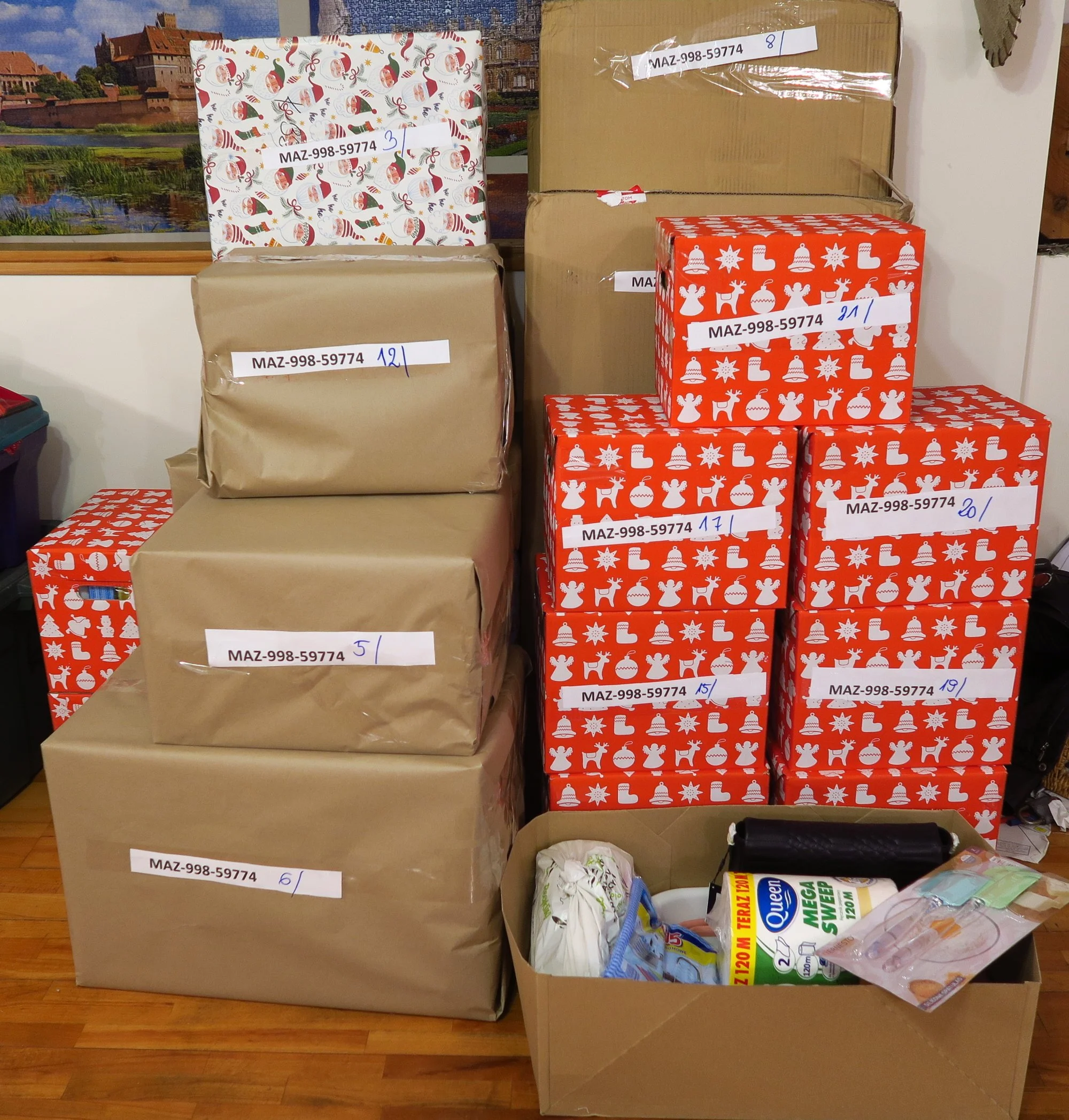 Noble Families #4 update - Mom and daughter packages delivered