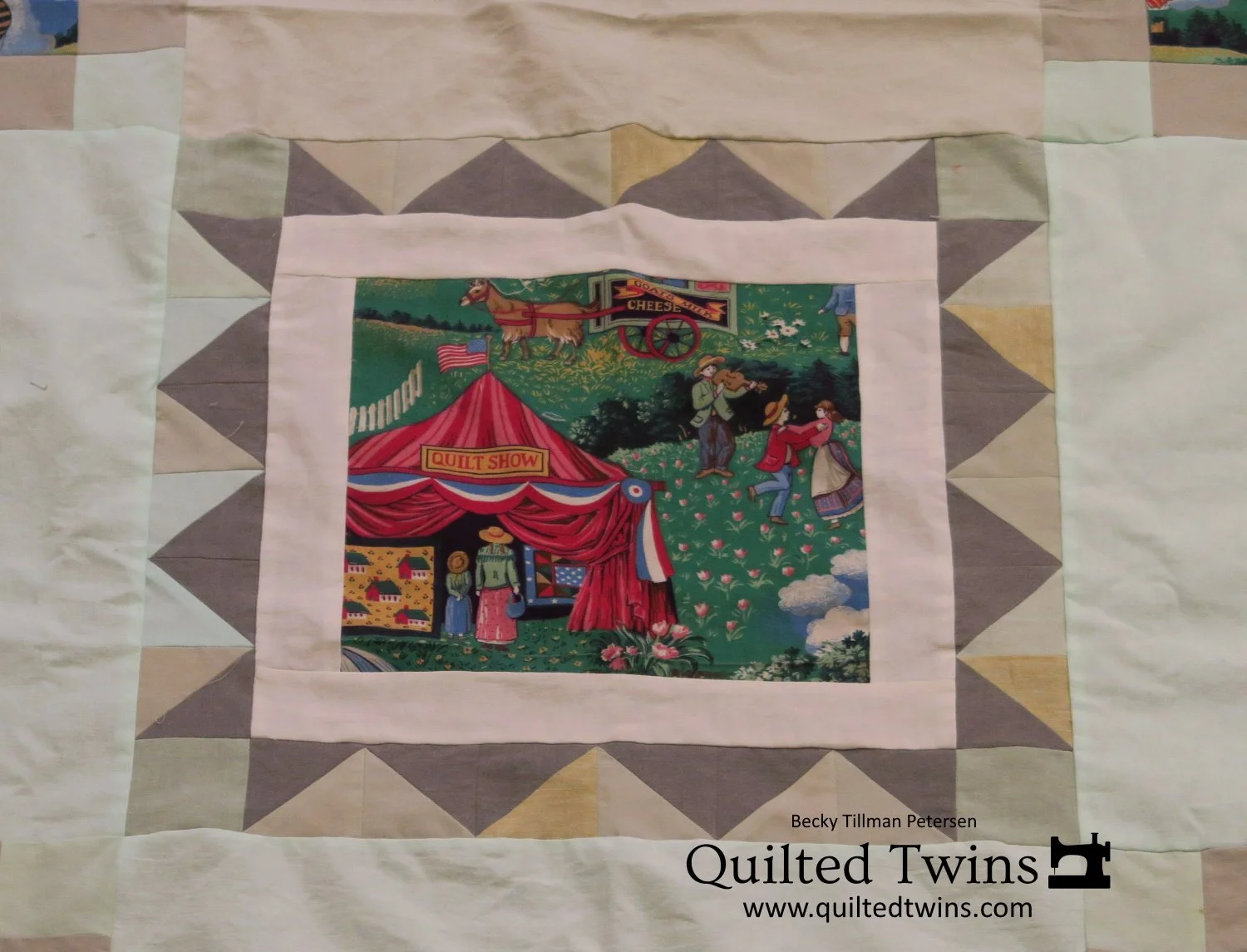 Up Greens #23 - Fair fabric