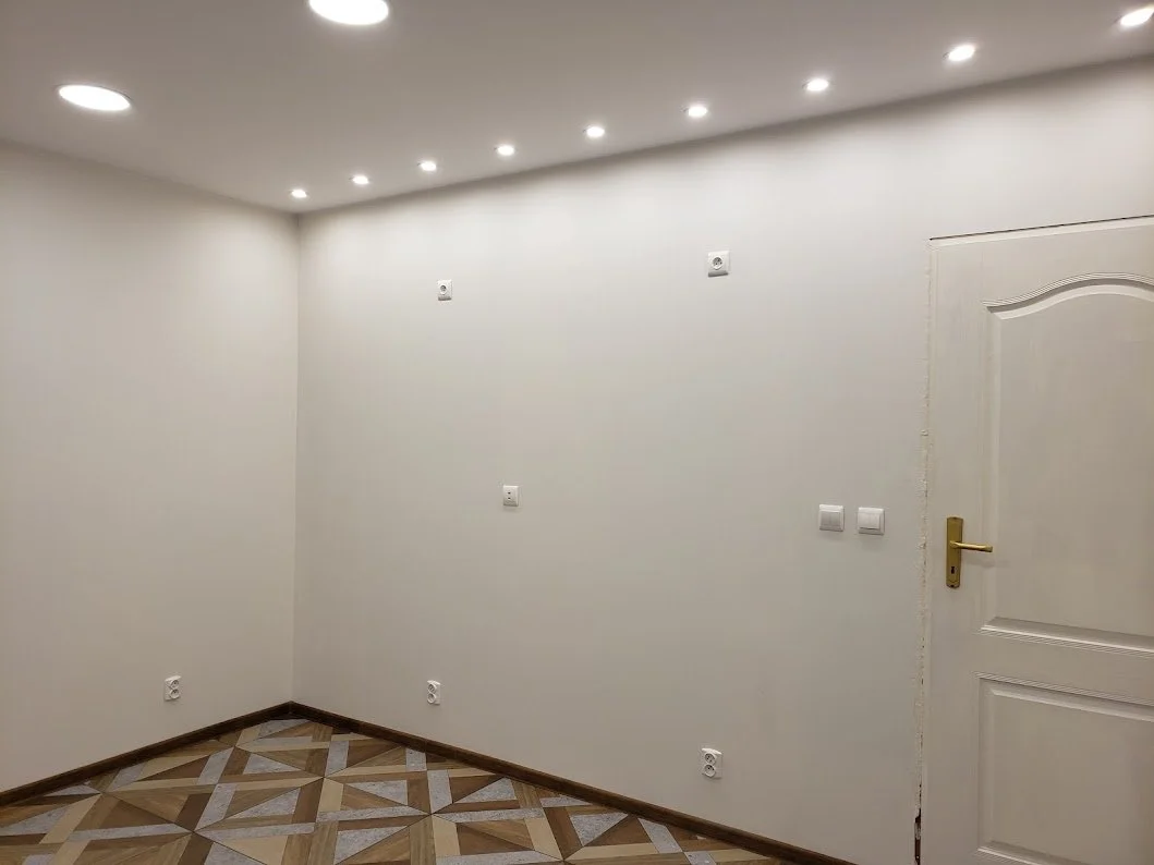 My husband officially handed over the room to me!