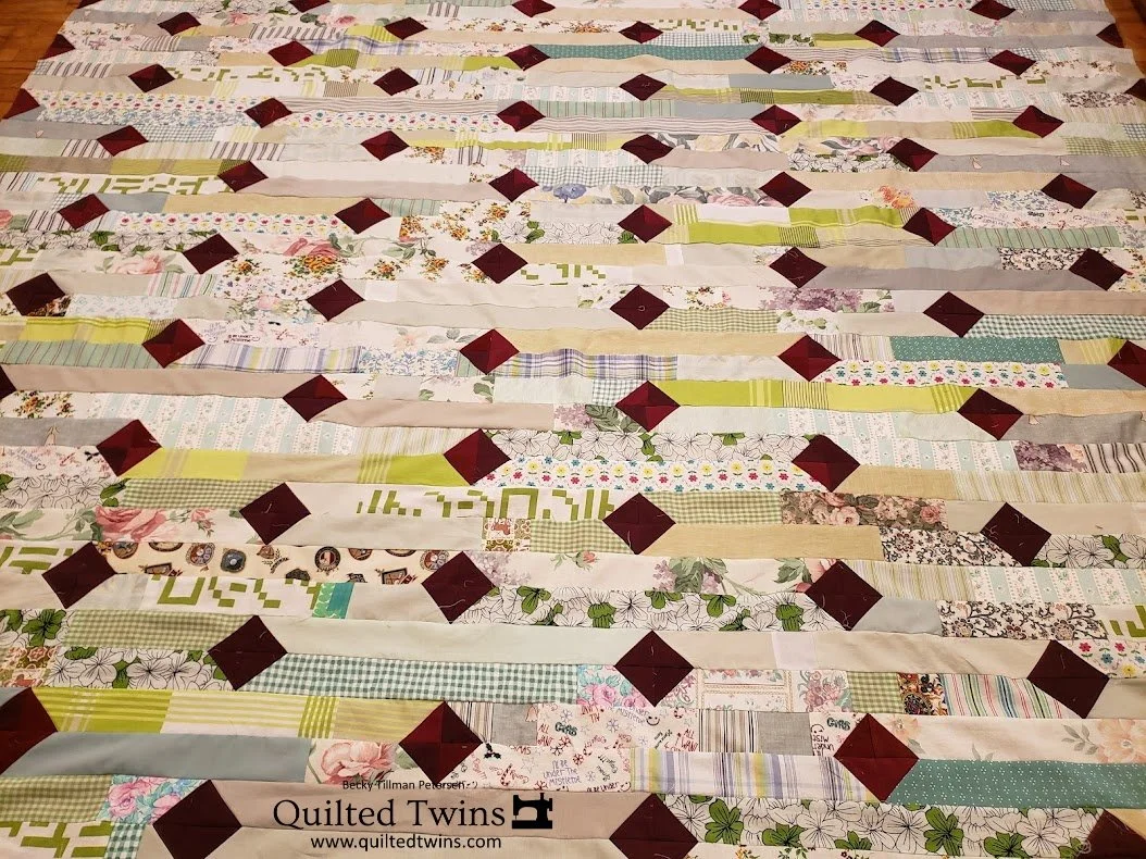 "Diamond Trip" - UP Greens #35 - new top finished