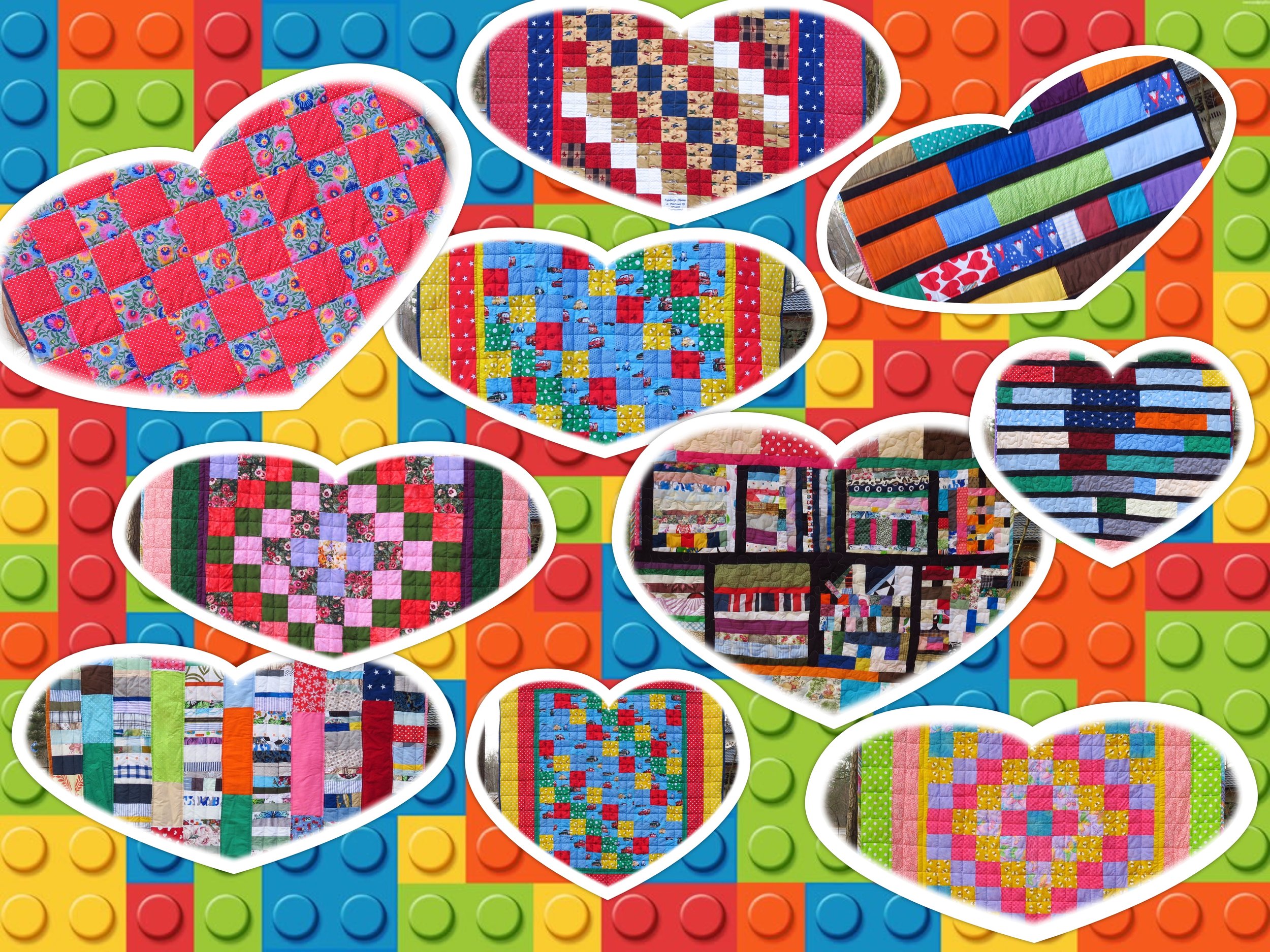 2022 Charity quilts #1-10