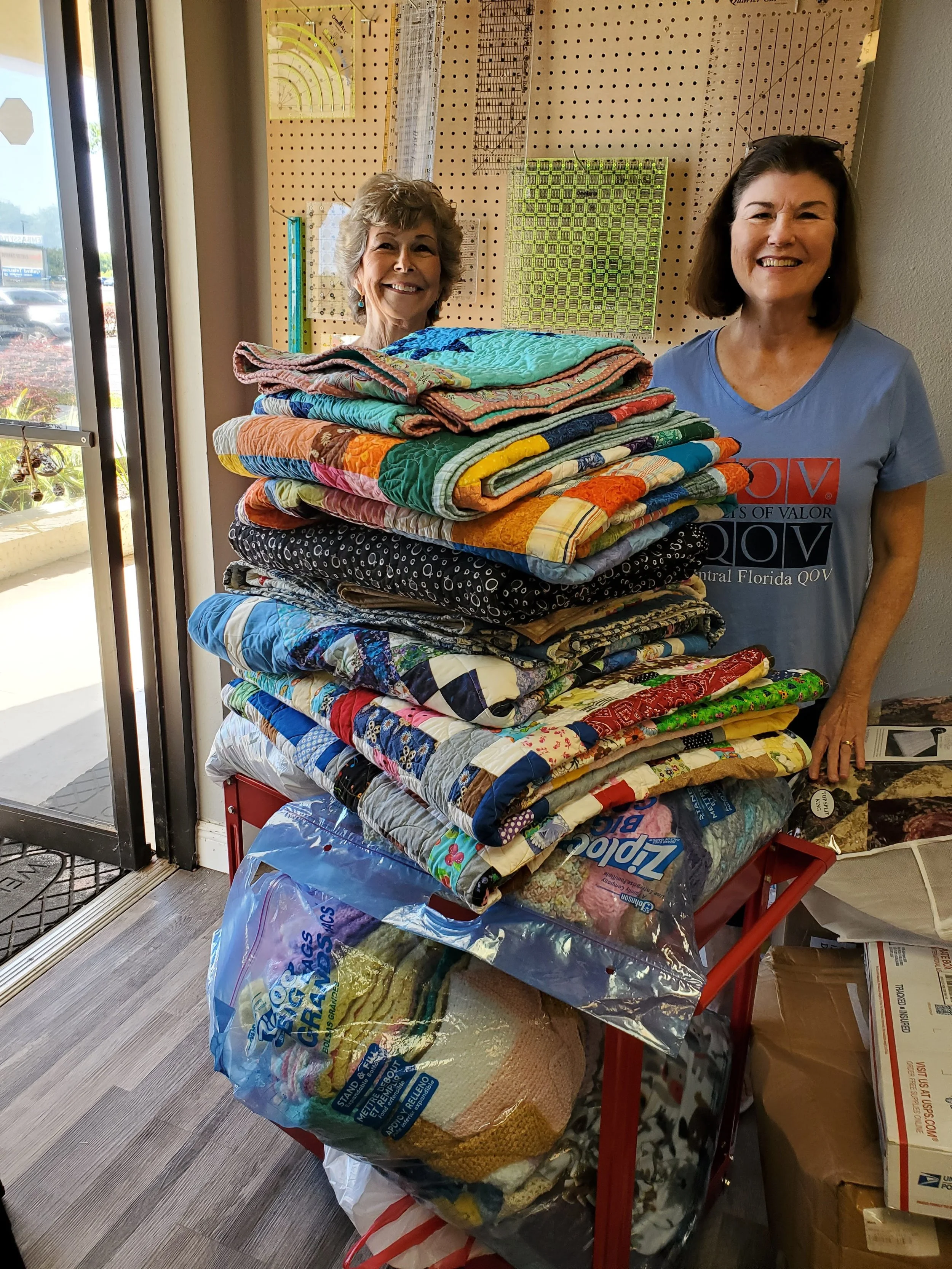 Ukrainian Quilt Drive Update