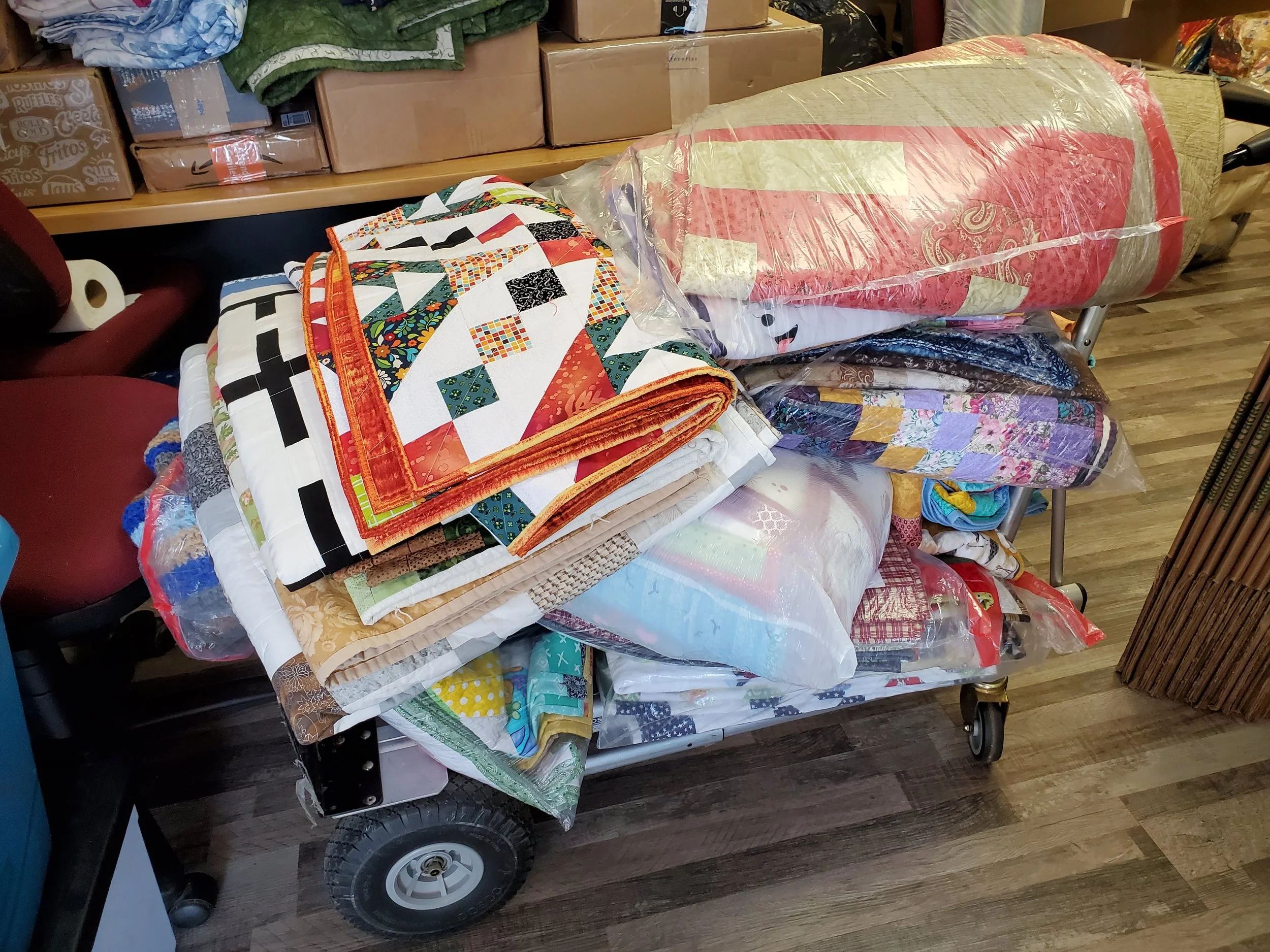 Quilt Drive Update for Friday, April 15, 2022