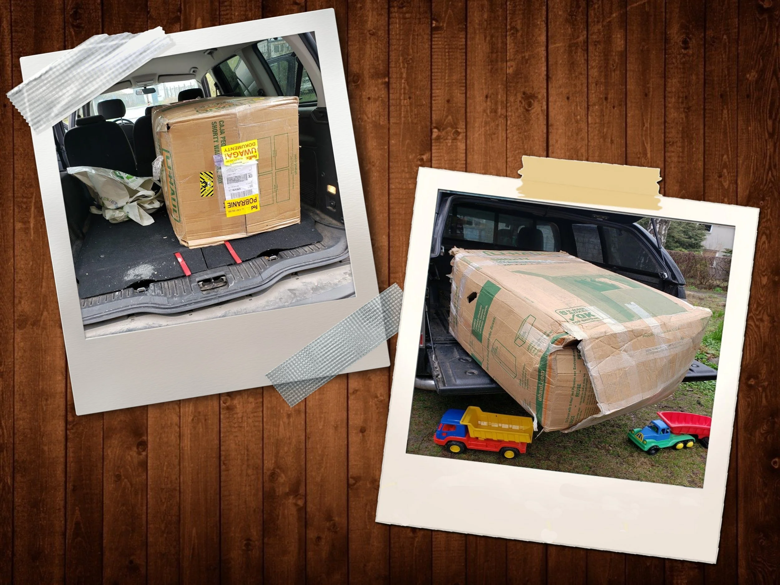 First Two BIG boxes arrived!