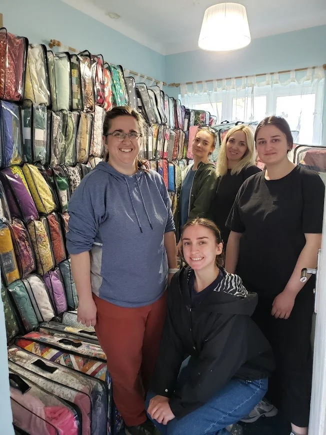 We had a whole crew here!