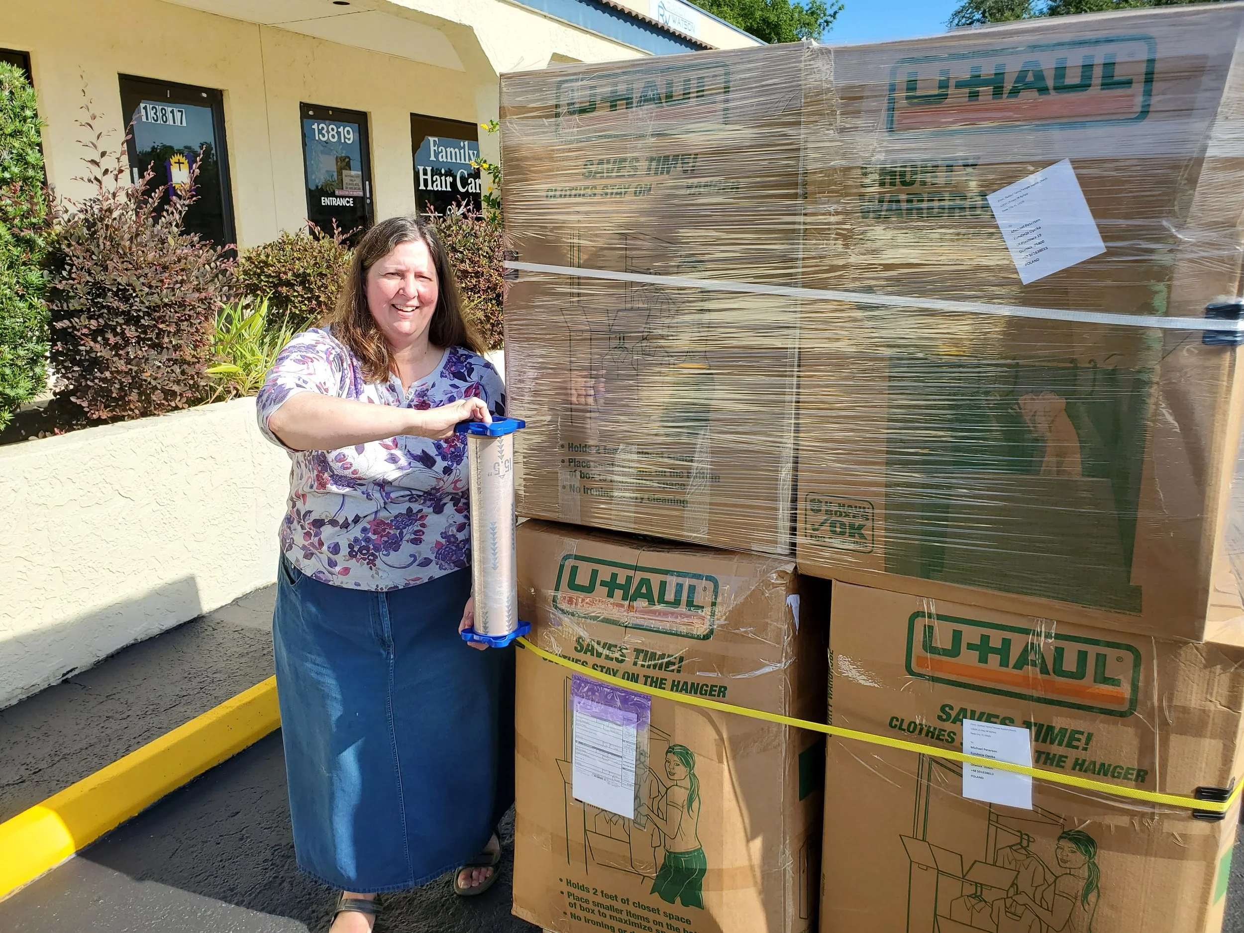 A huge day of Shipping of Quilts from Florida!