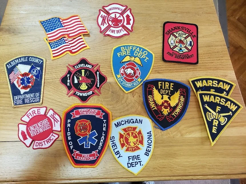 Those Patches - He Loved them!