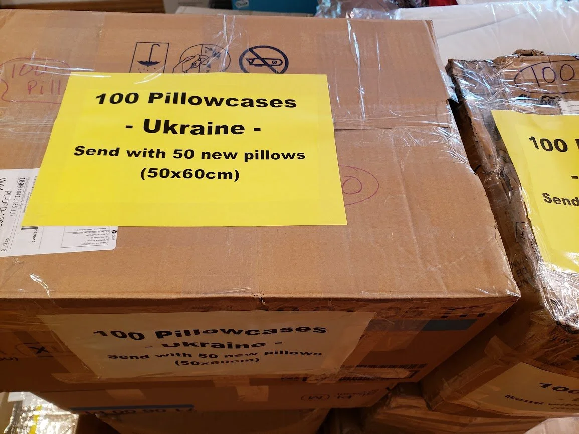 The Pillowcases are Packed up!