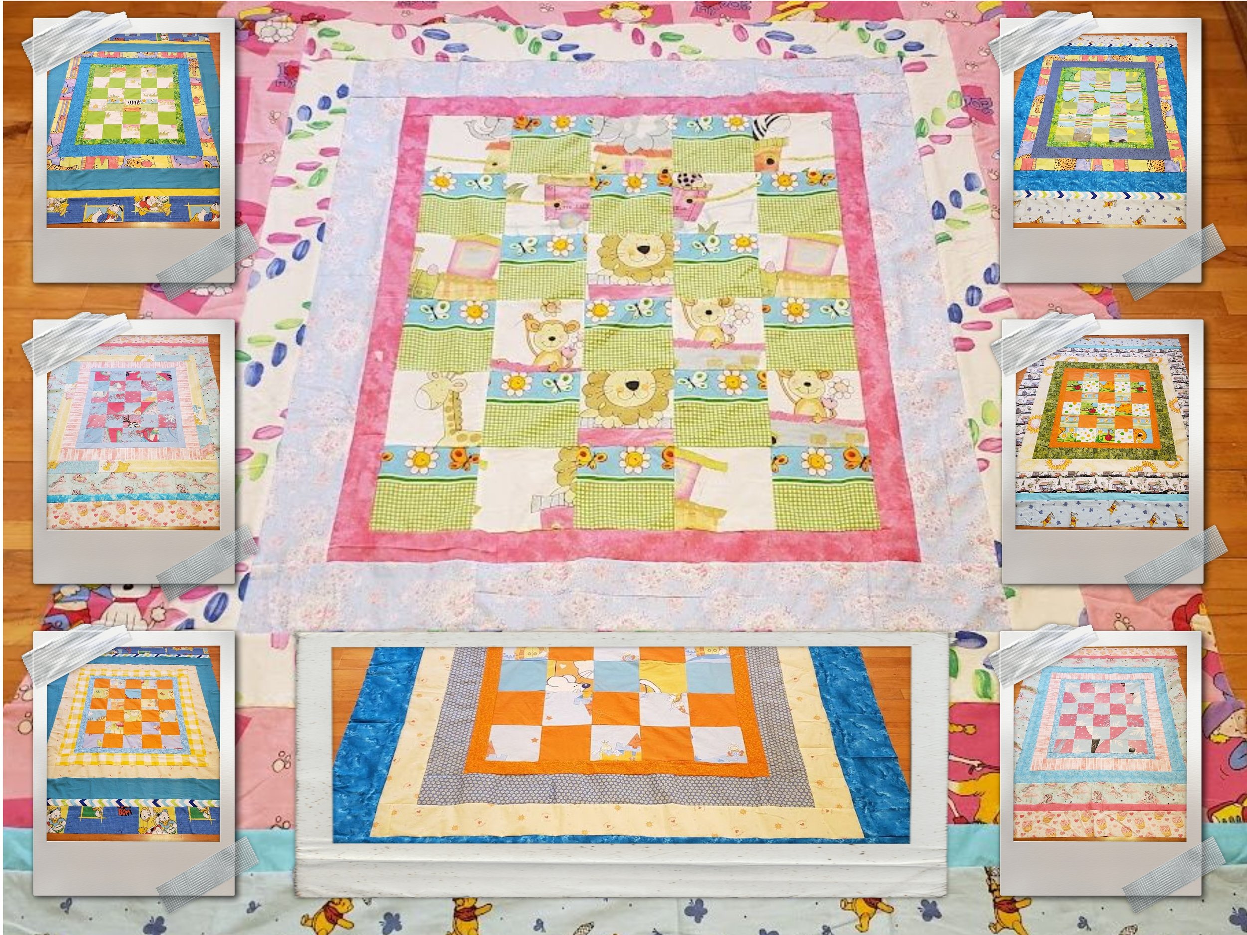 The Next 8 Charity Tops Finished