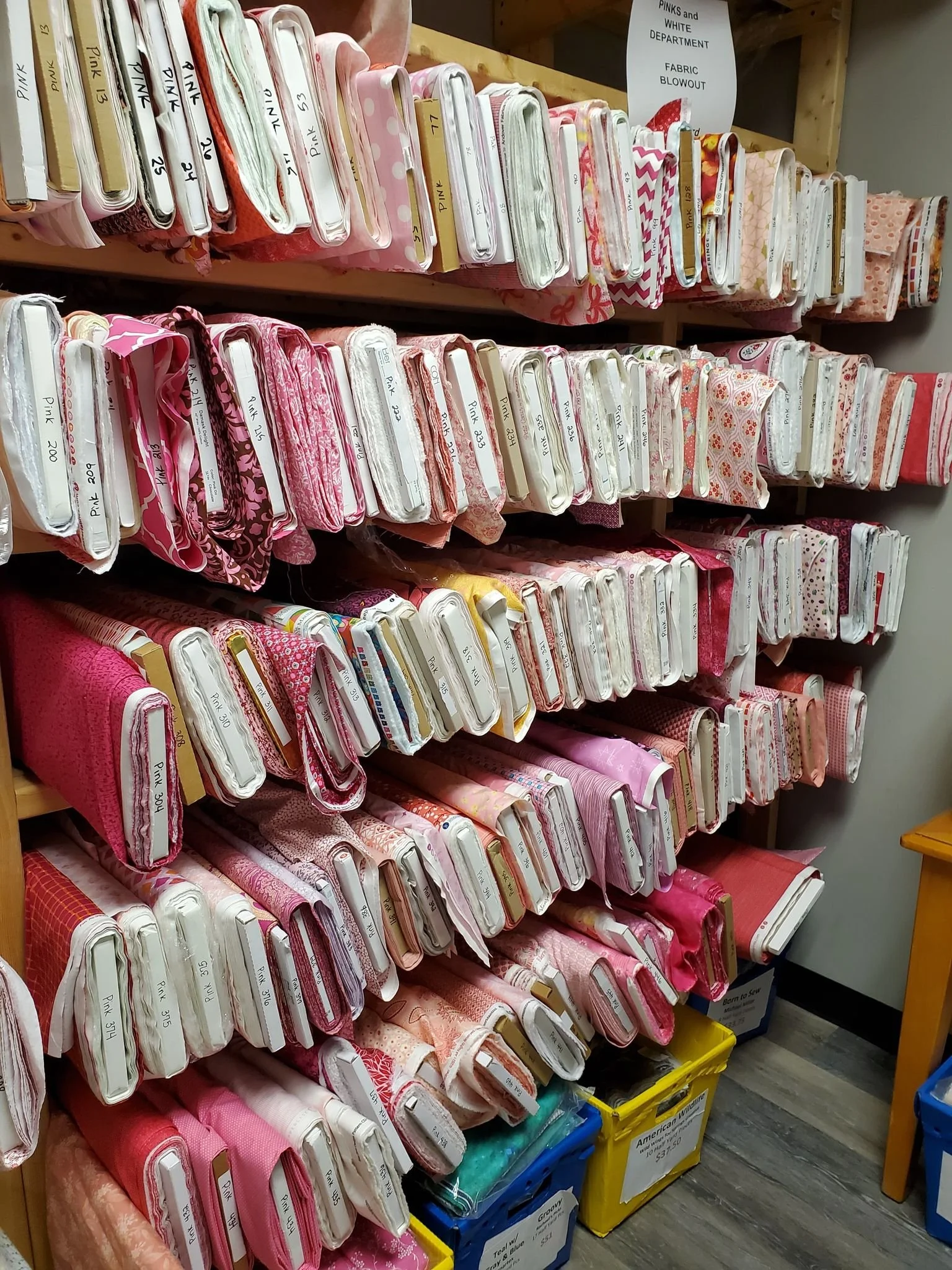 Sale on WHITES and PINKS Through Wednesday!