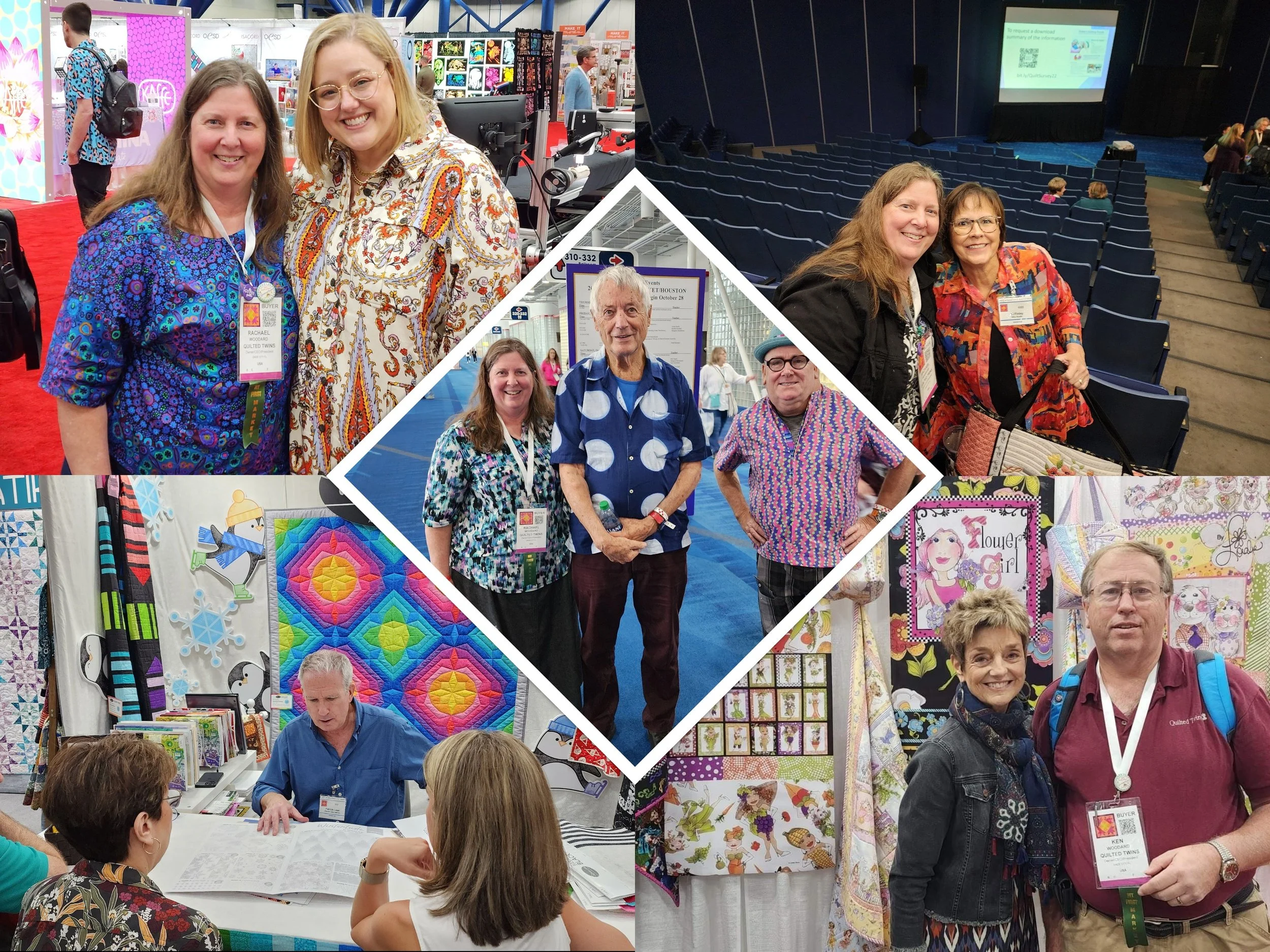 Meeting the Designers and "big whigs" at Quilt Market opened my eyes!