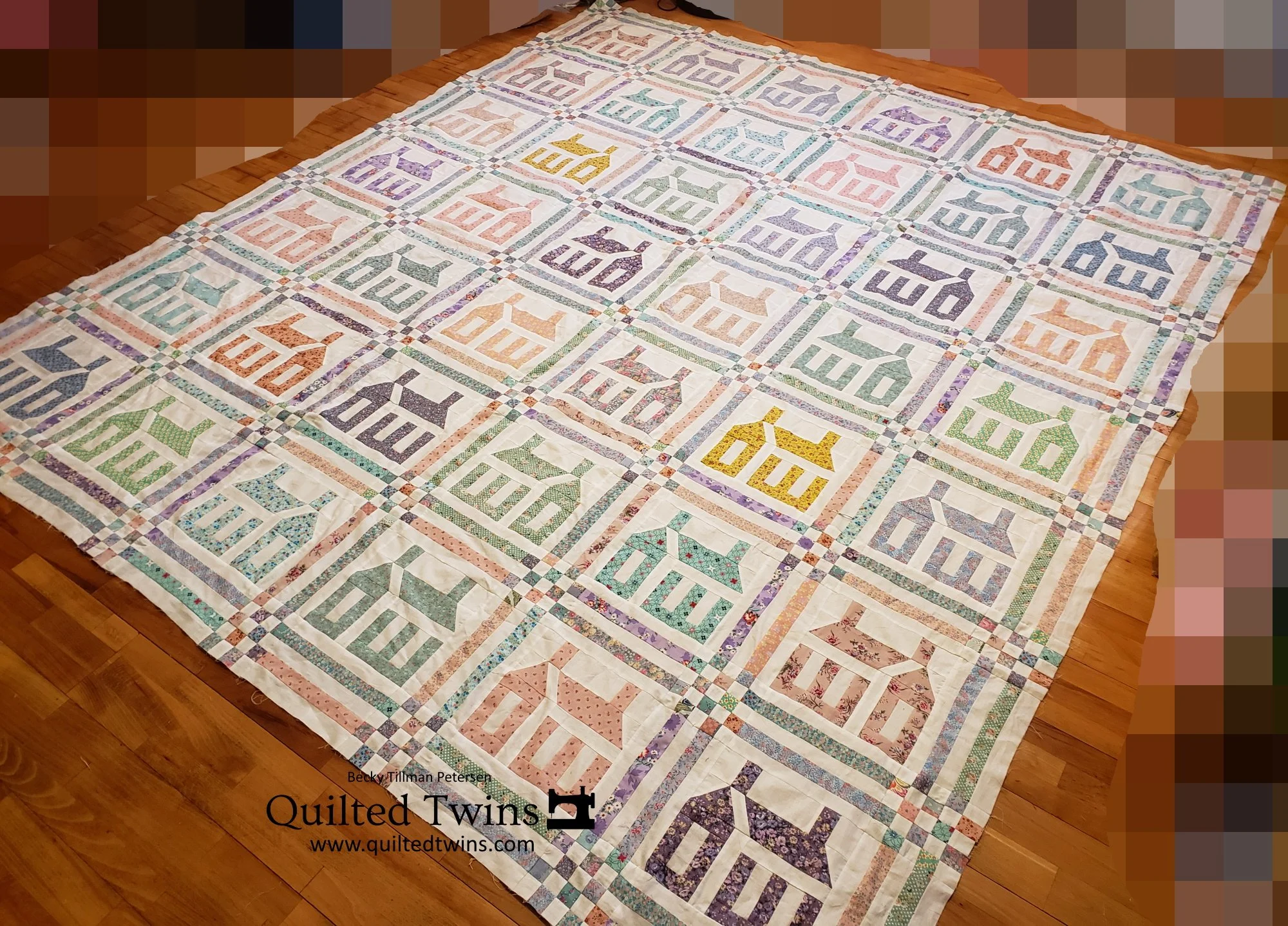 "Schoolhouses" - on the Softer Side - top finished