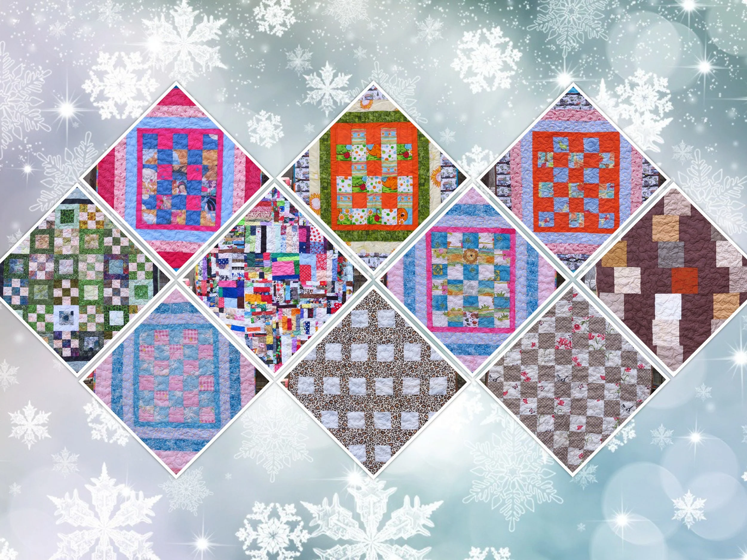 2022 Charity Quilts #71-80