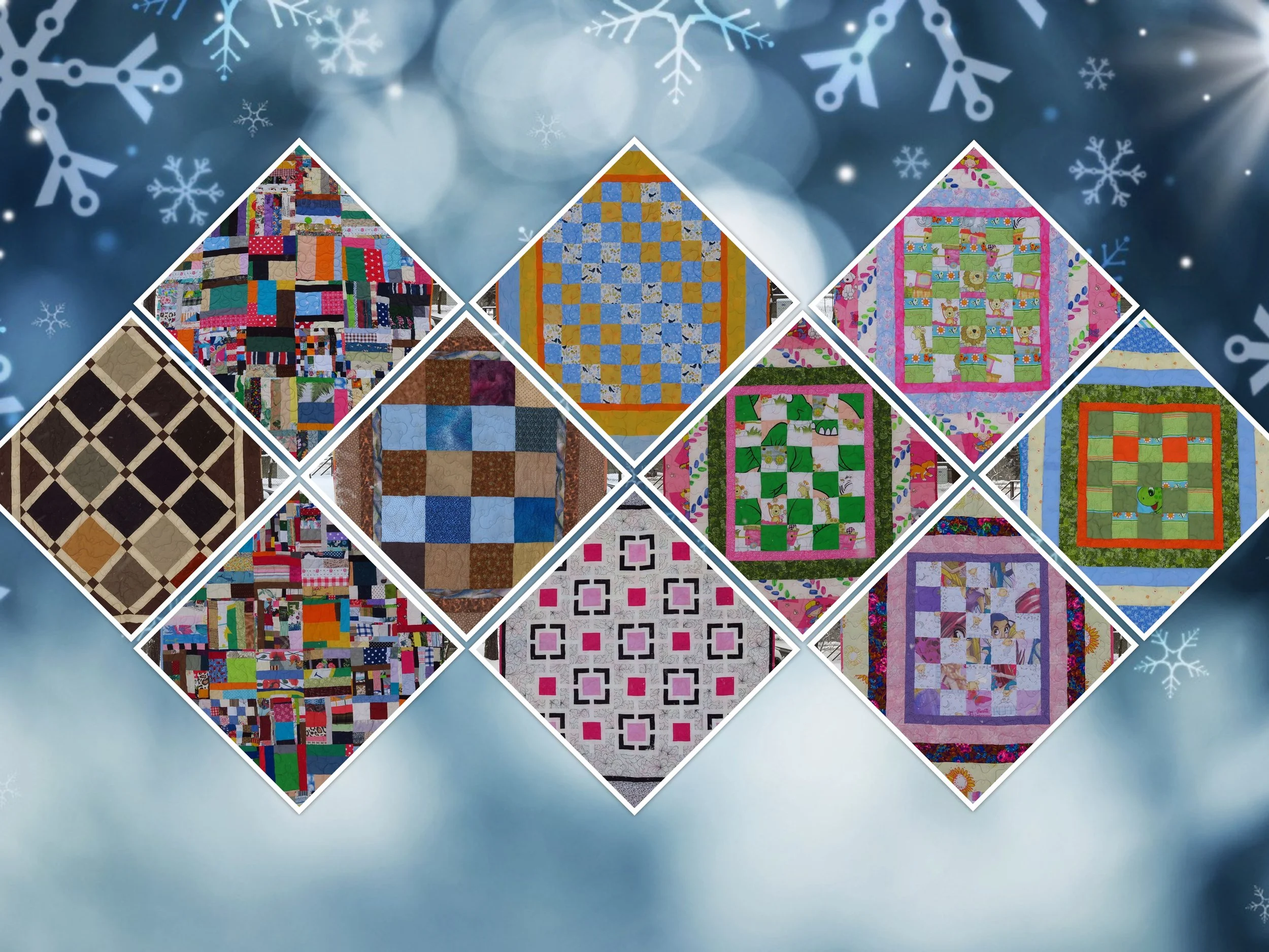 2022 Charity Quilts #81-90