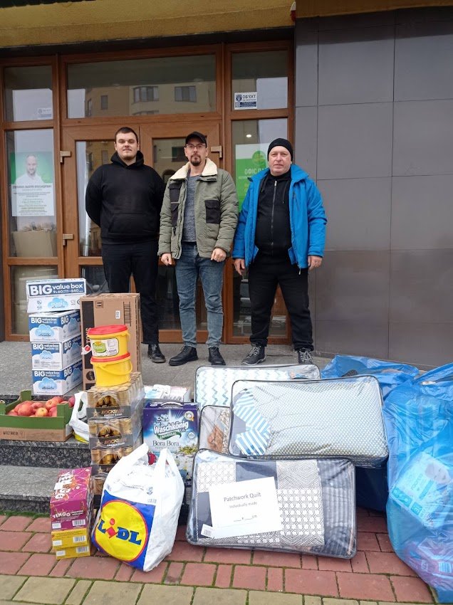 More supplies being distributed!