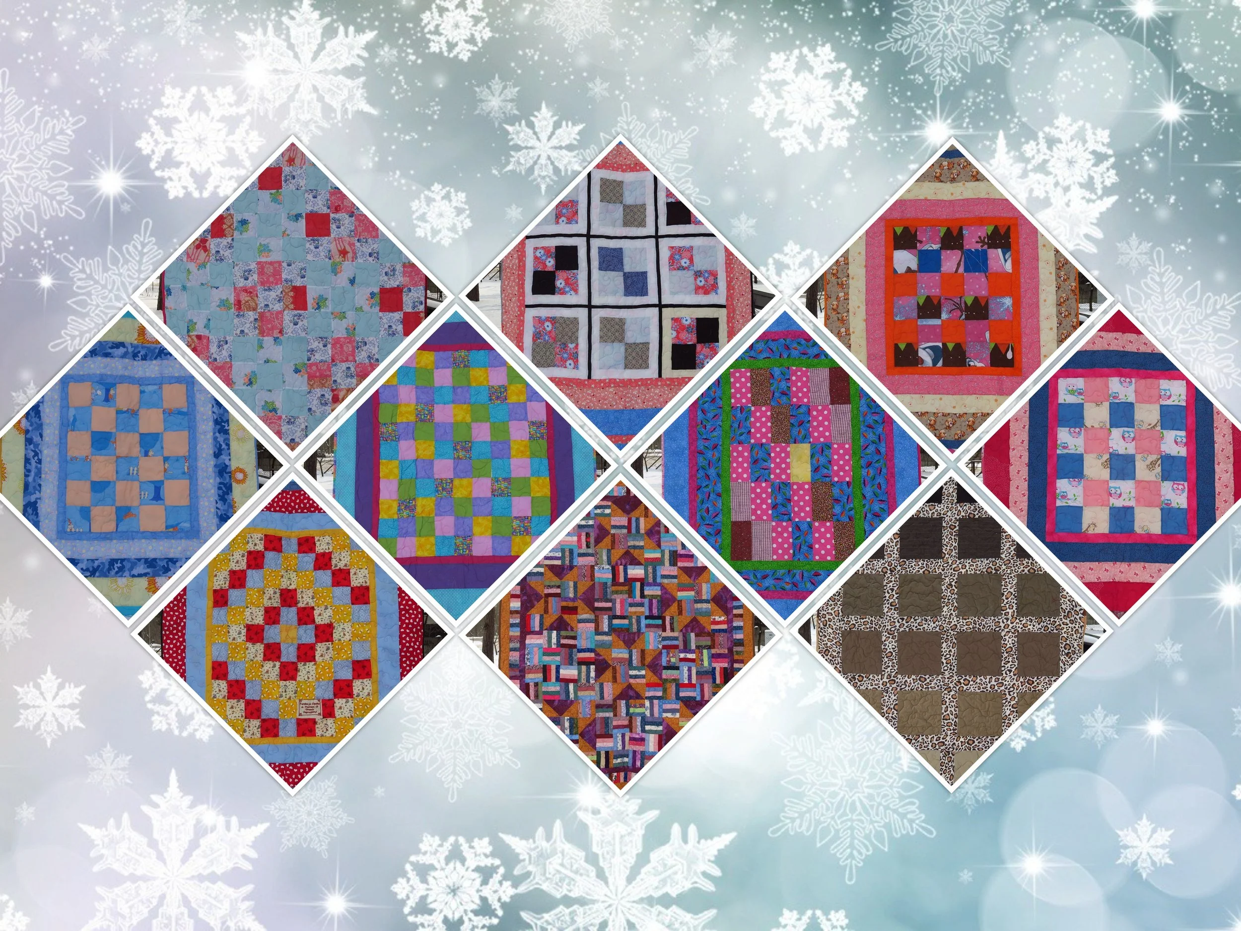 2022 Charity Quilts #101-110