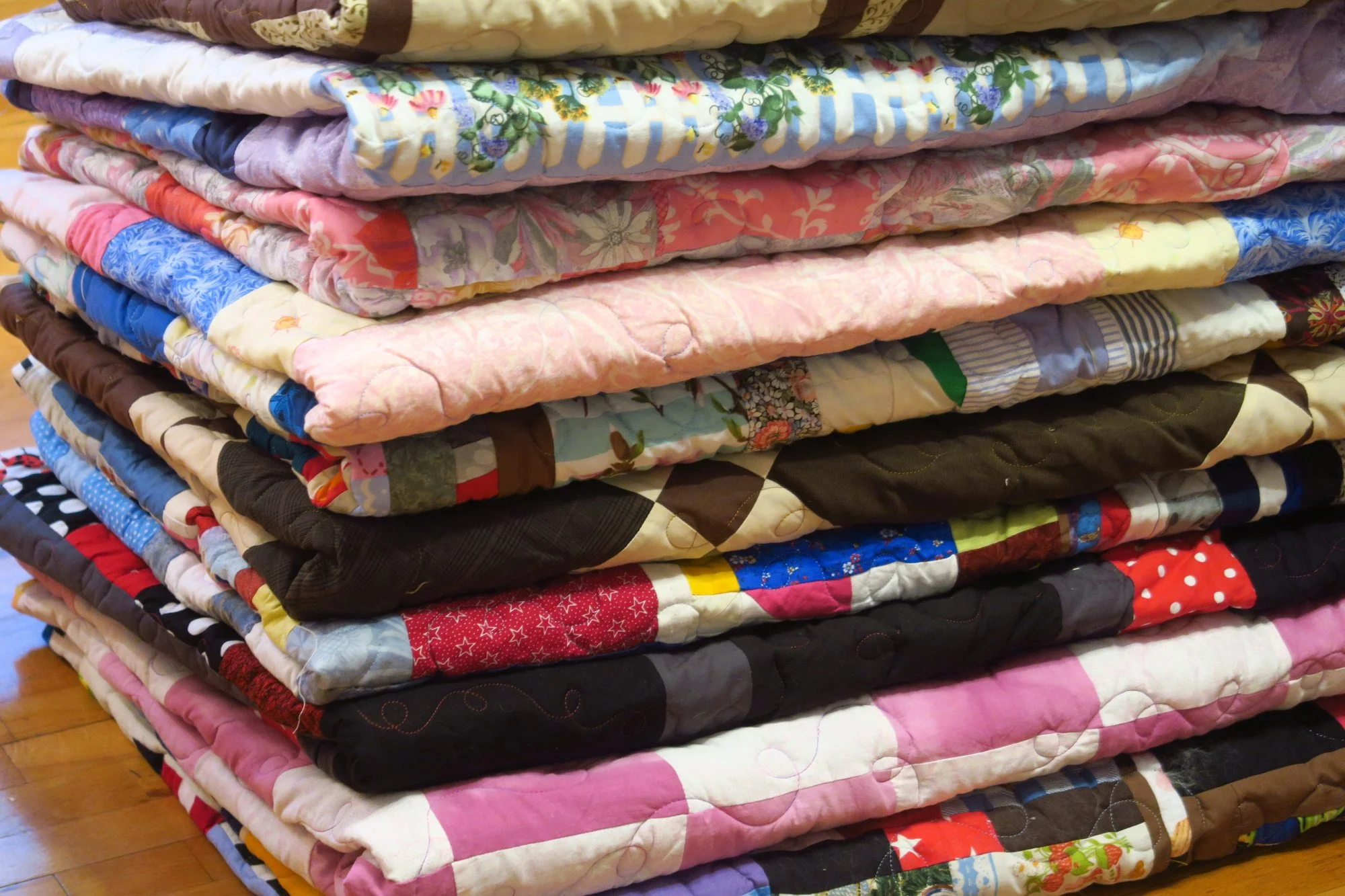 2022 Charity quilts #111-120