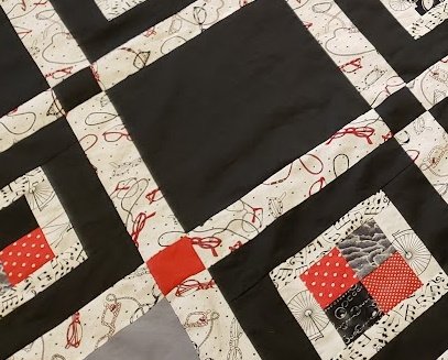 Black and white Top Finished - 