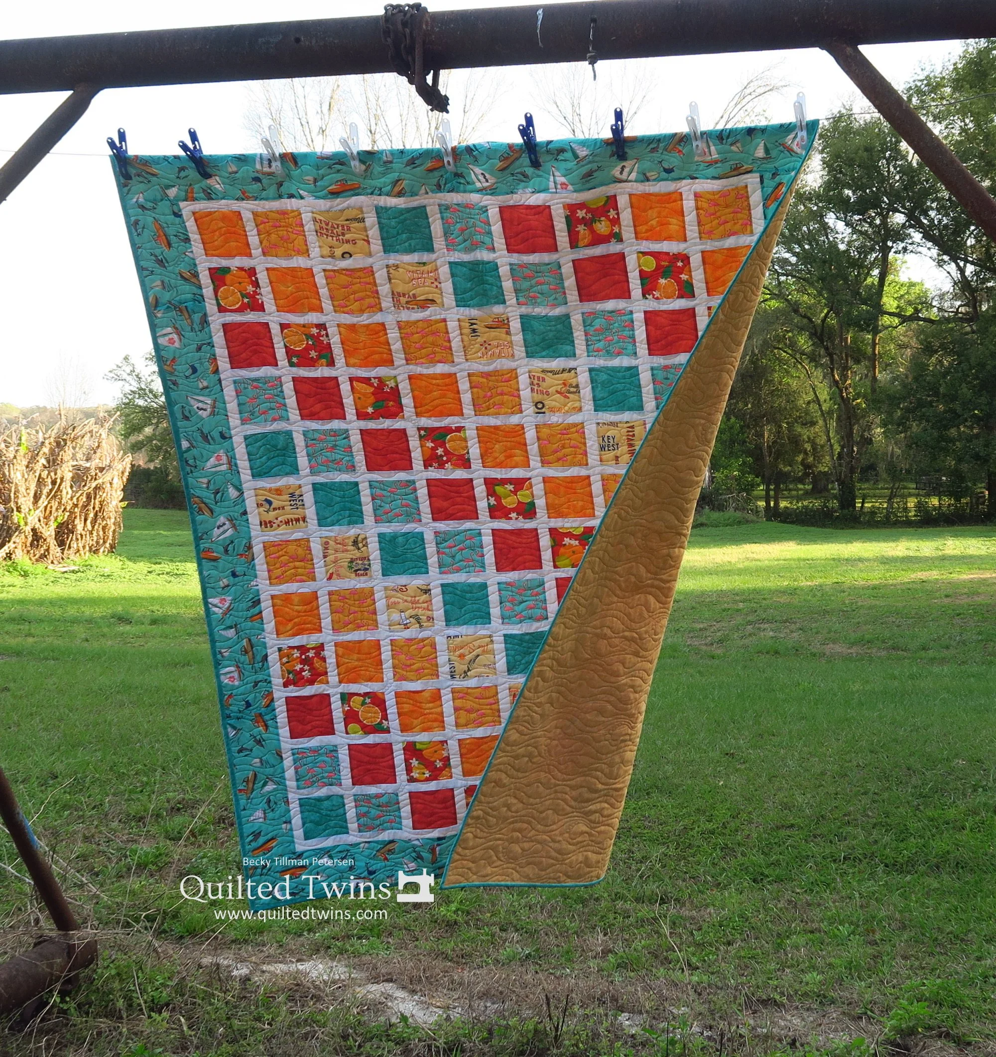 "Florida Charm" - a new quilt kit 