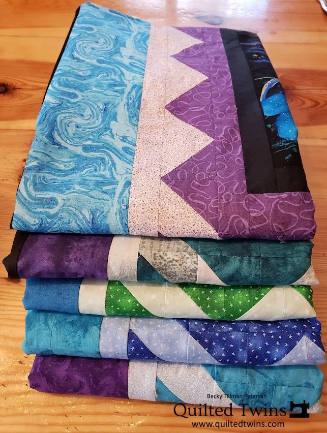 "Fly By Night" - all 5 tops FINISHED