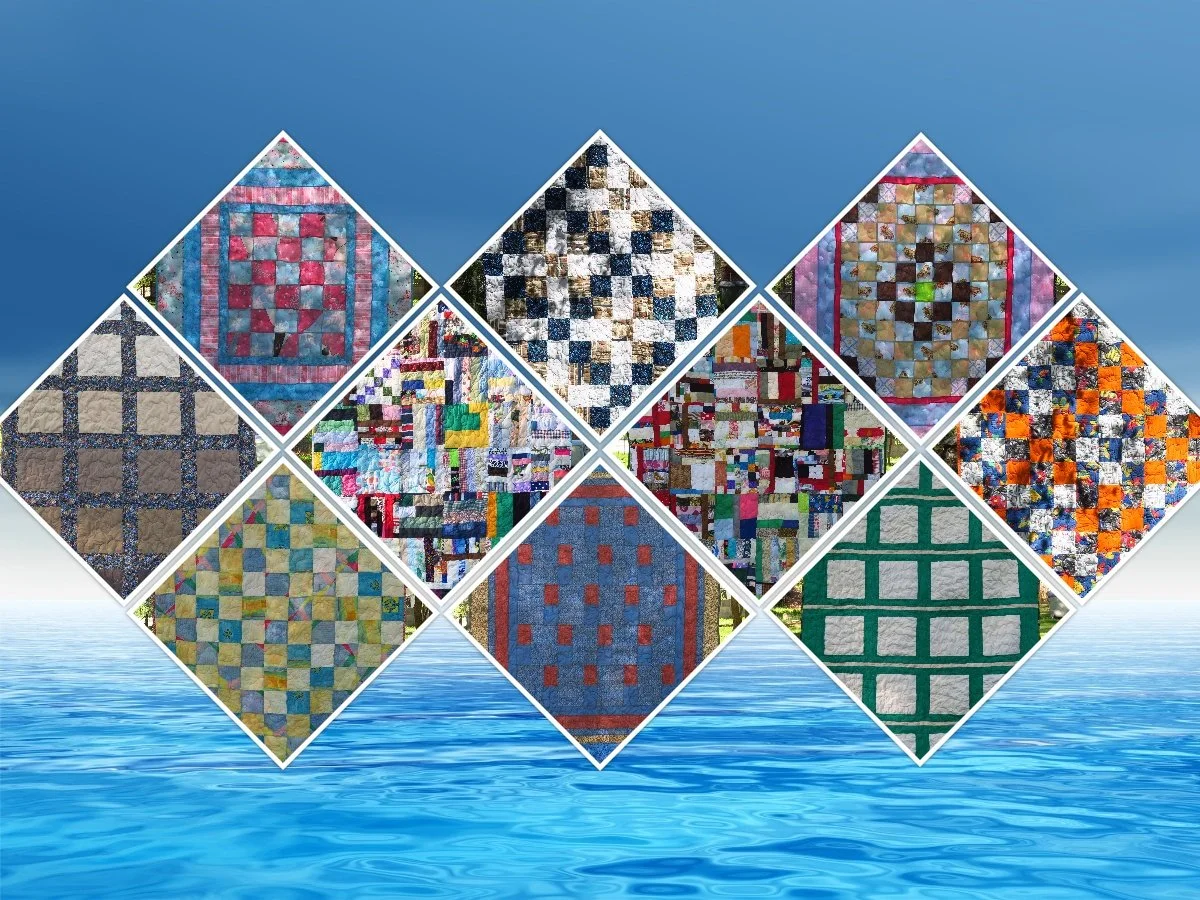 2023 Charity quilts #1-10