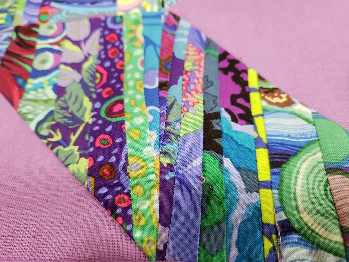 Boxes arrived - Kaffe scraps included!