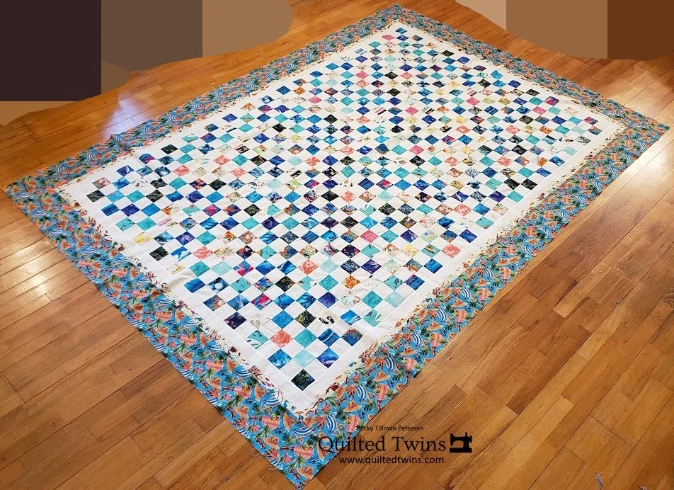 "Tropical Checkerboards" top...again