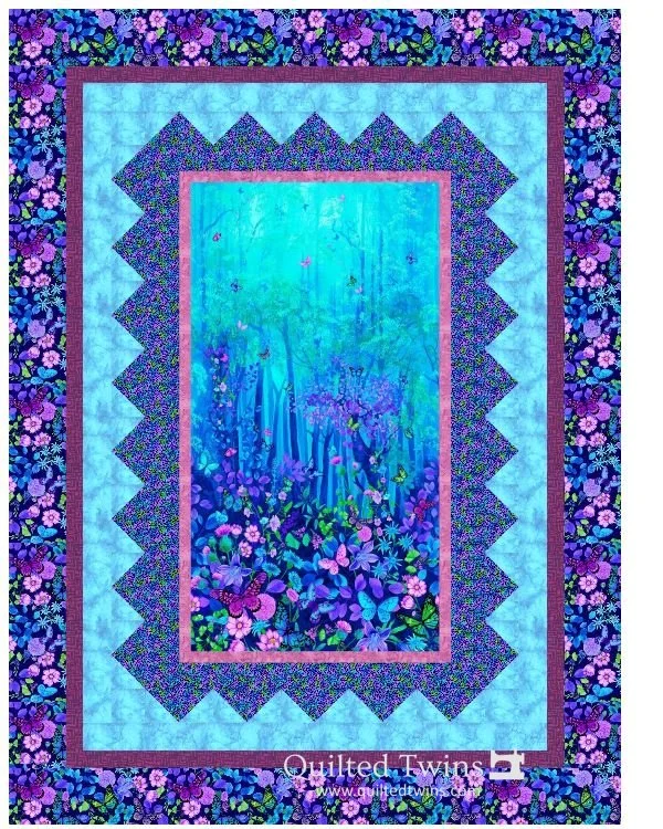 Introducing "Forest Magic" - a quilt kit!