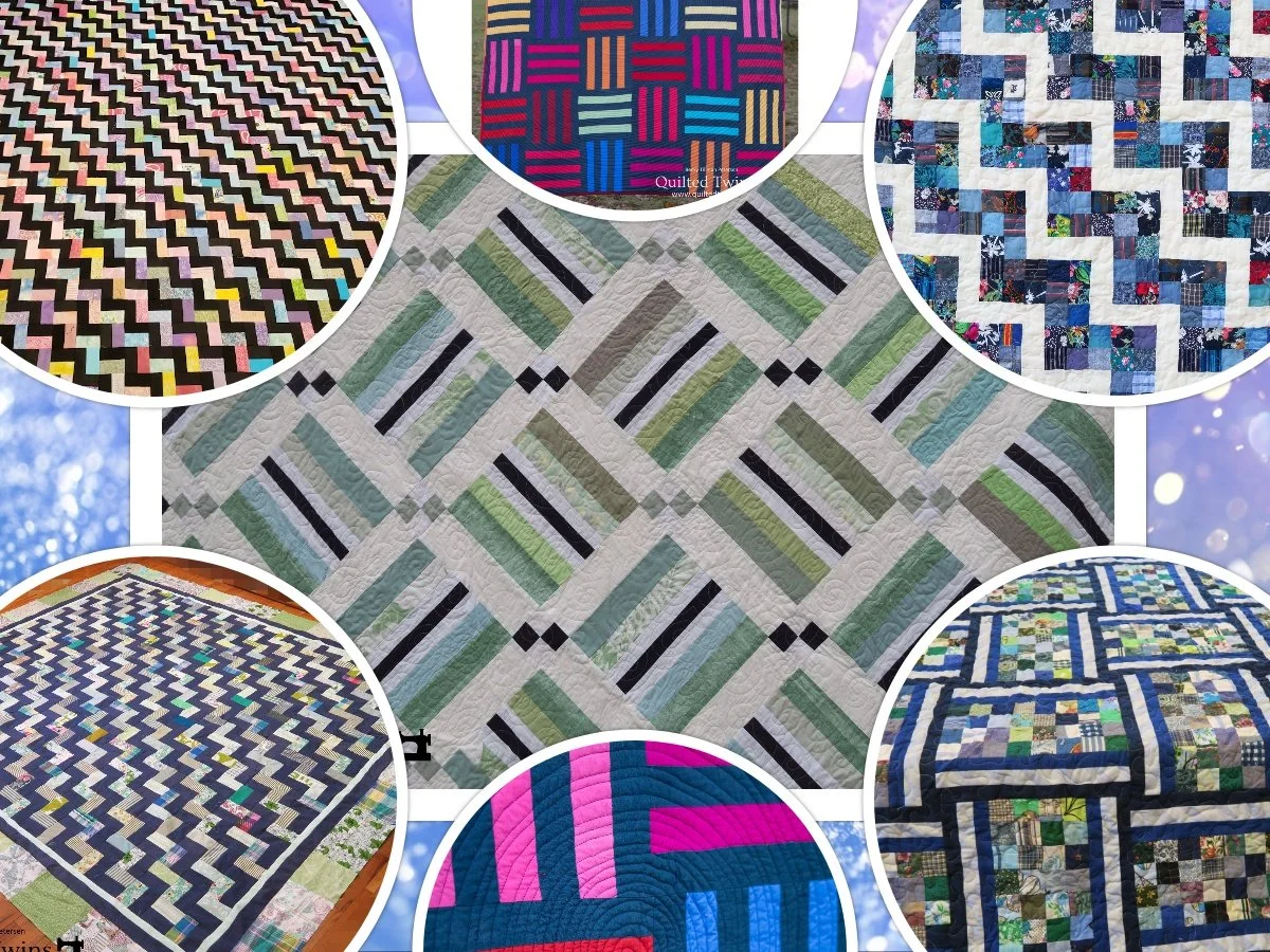 How about those Rail Fence quilts?